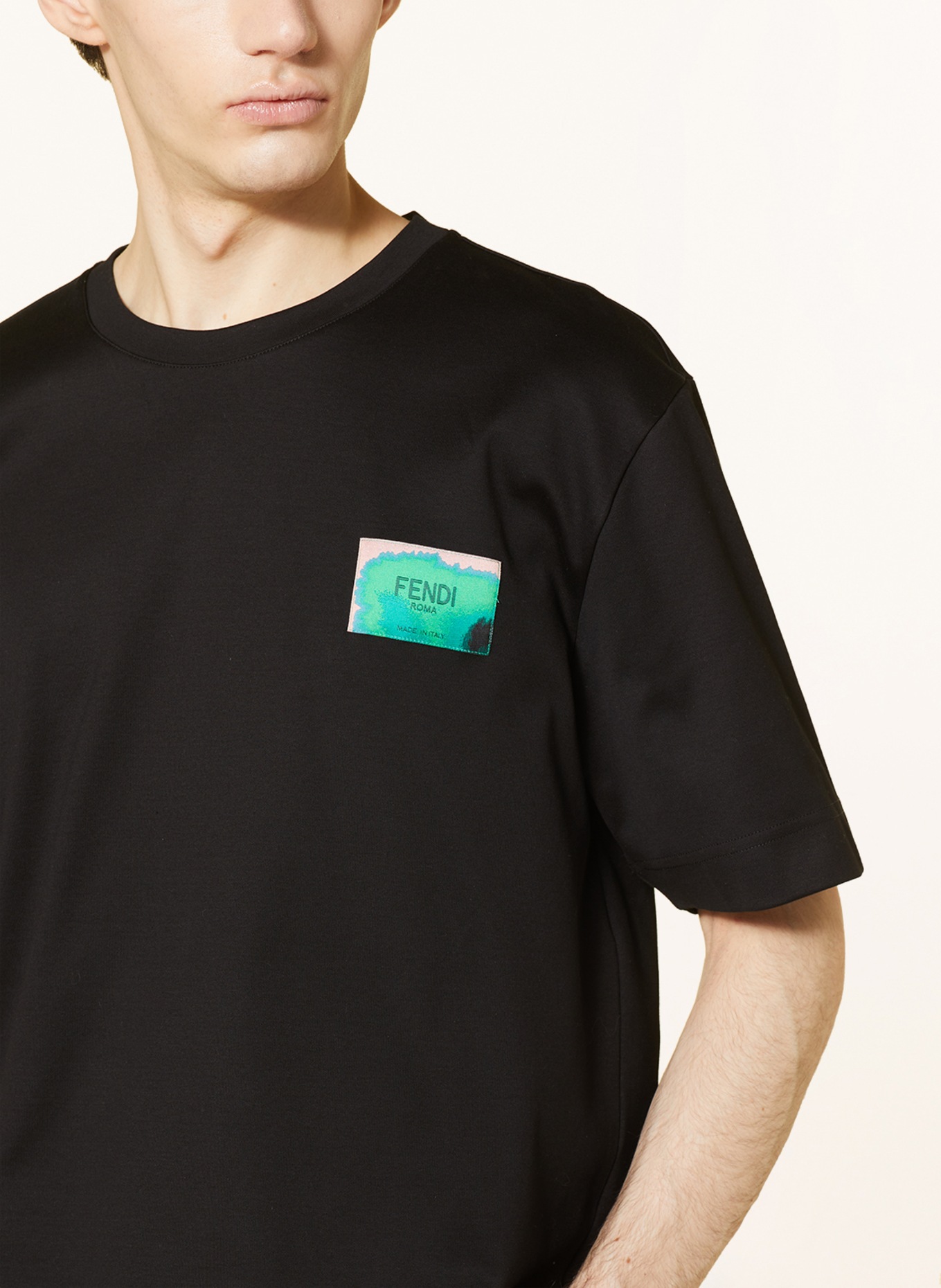 FENDI T-shirt, Color: BLACK (Image 4)