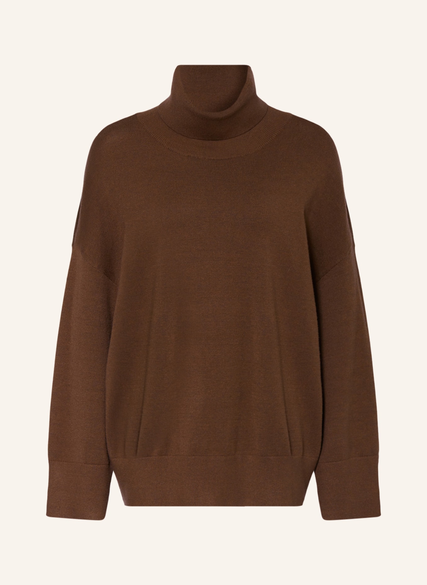 MSCH COPENHAGEN Turtleneck sweater MSCHODANNA, Color: BROWN (Image 1)