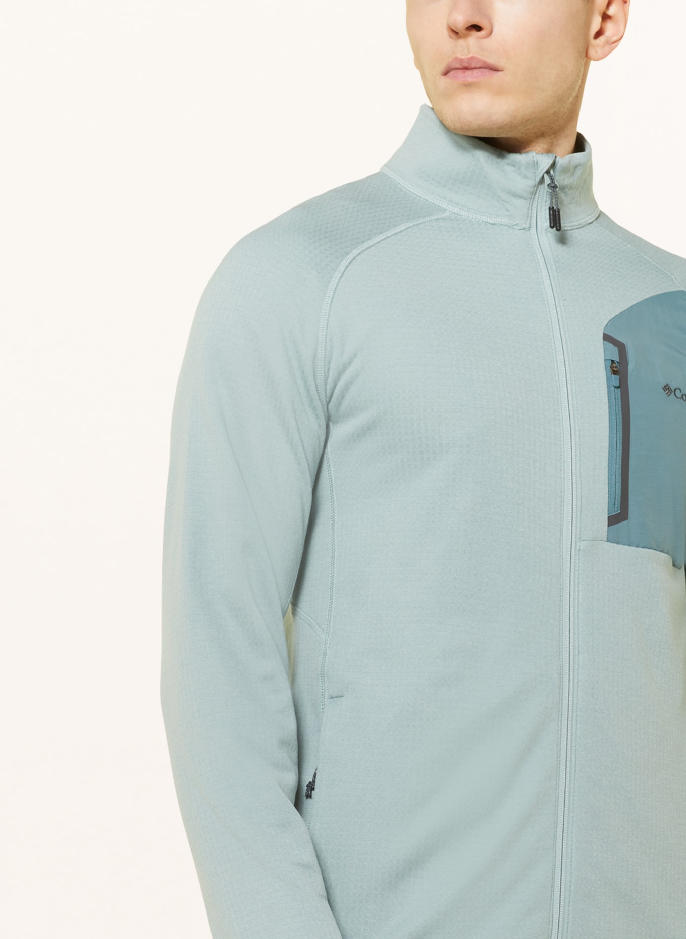 Columbia Fleece jacket TRIPLE CANYON™, Color: BLUE/ LIGHT BLUE (Image 4)