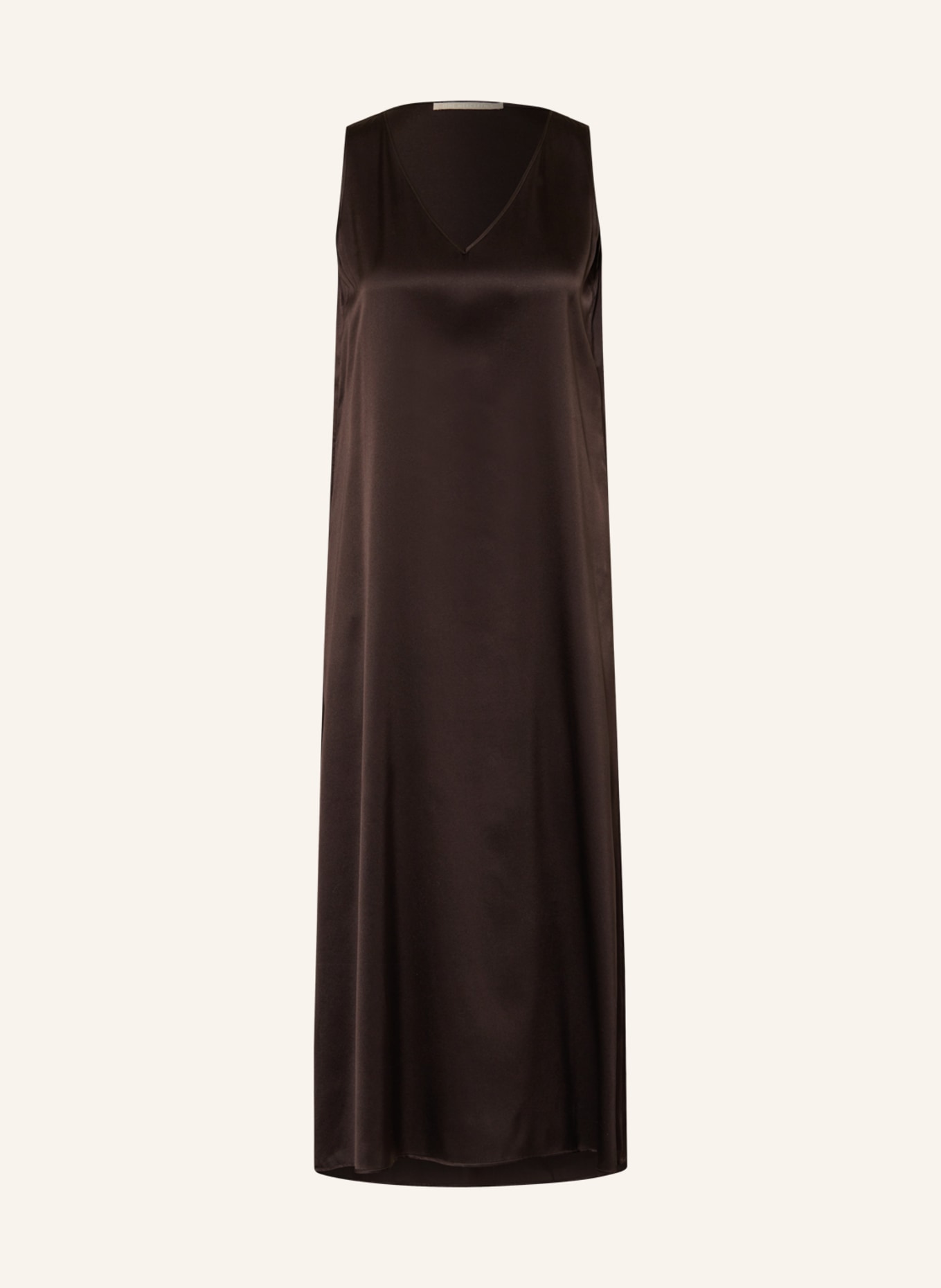 (THE MERCER) N.Y. Silk dress, Color: DARK BROWN (Image 1)