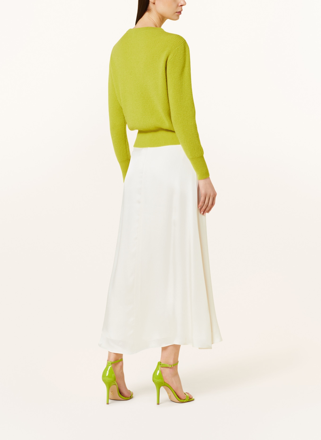 (THE MERCER) N.Y. Cashmere sweater, Color: LIGHT GREEN (Image 3)