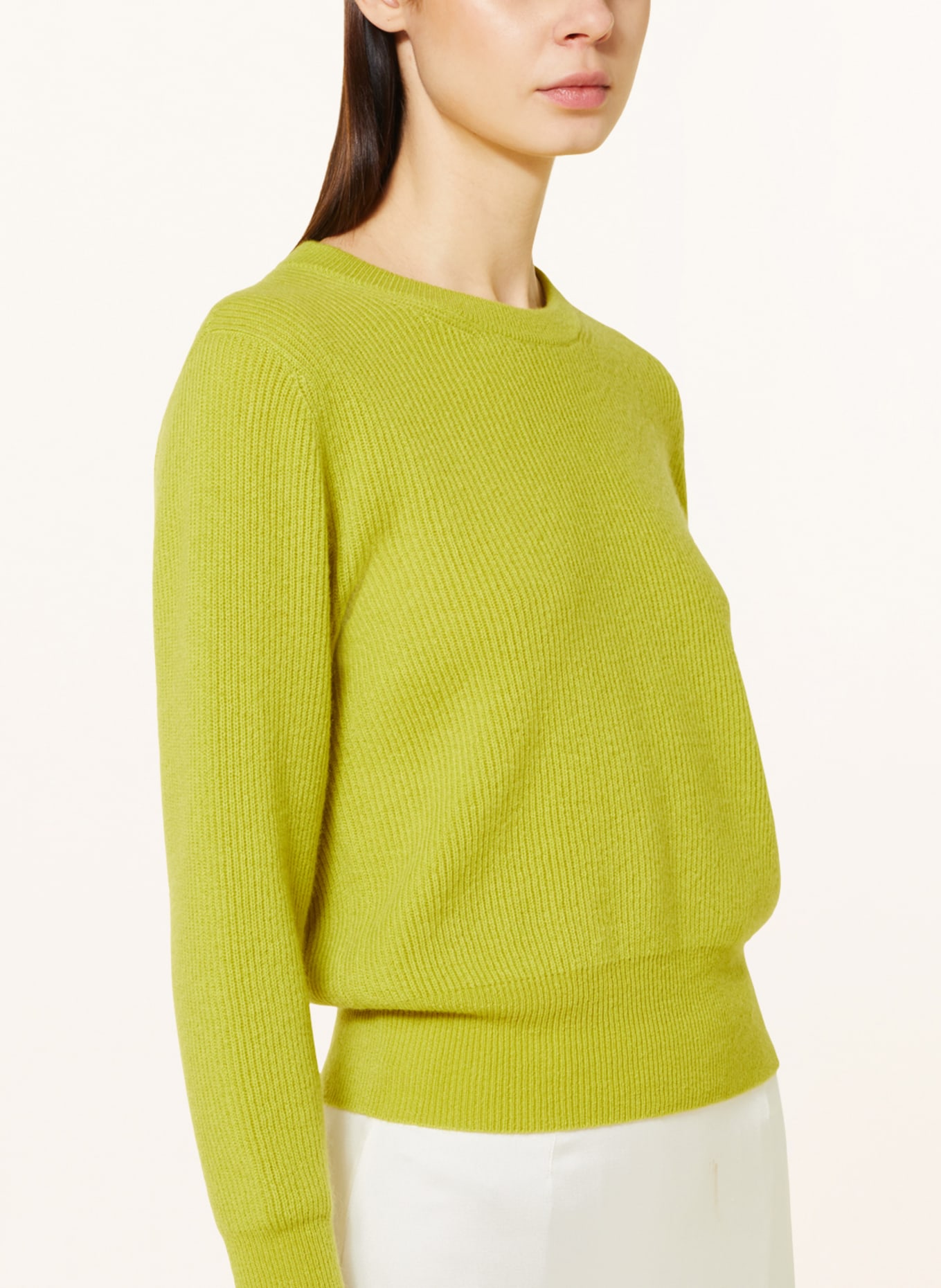 (THE MERCER) N.Y. Cashmere sweater, Color: LIGHT GREEN (Image 4)