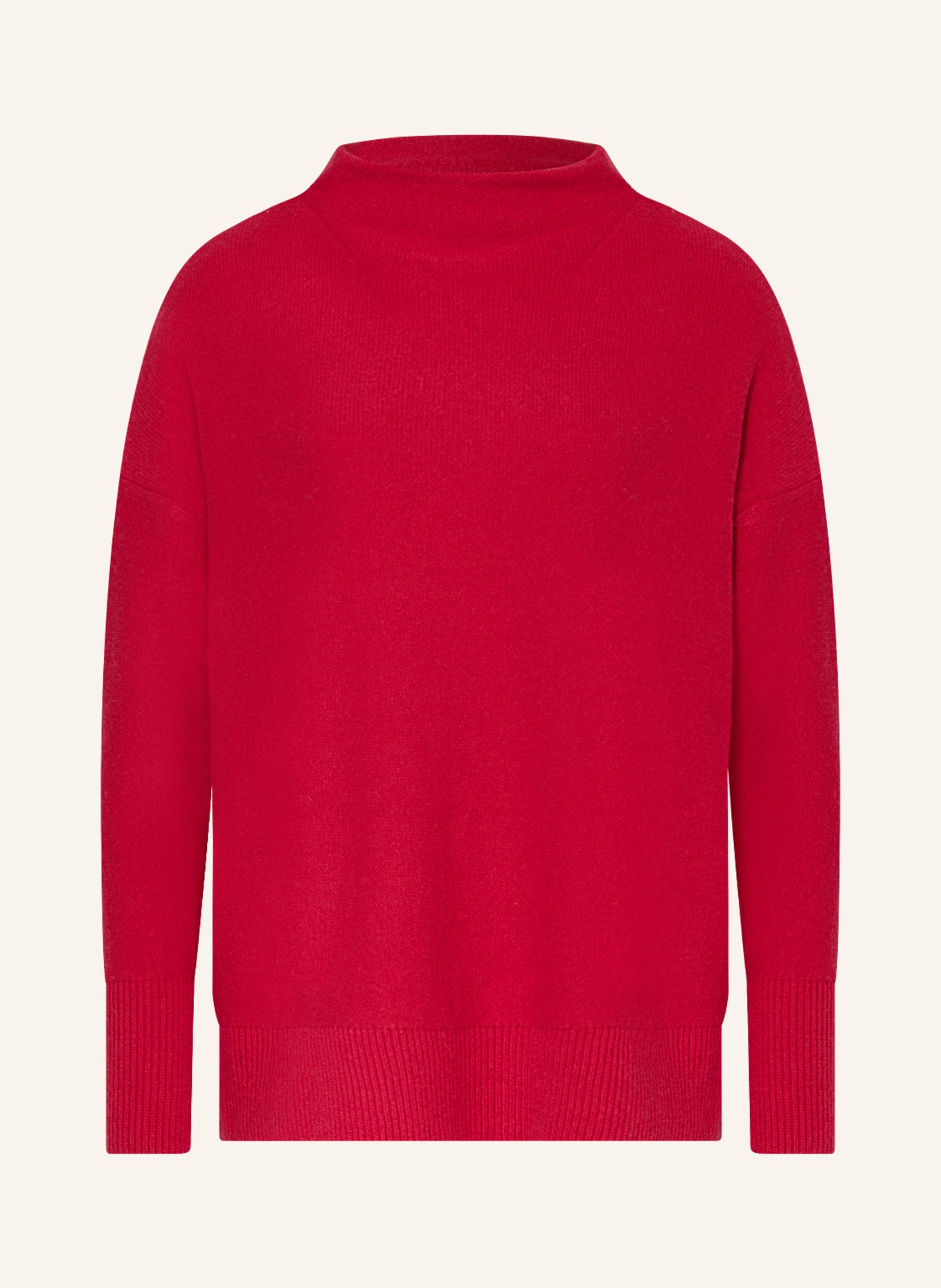 SEM PER LEI Sweter z dodatkiem kaszmiru, Kolor: MOCNORÓŻOWY (Obrazek 1)