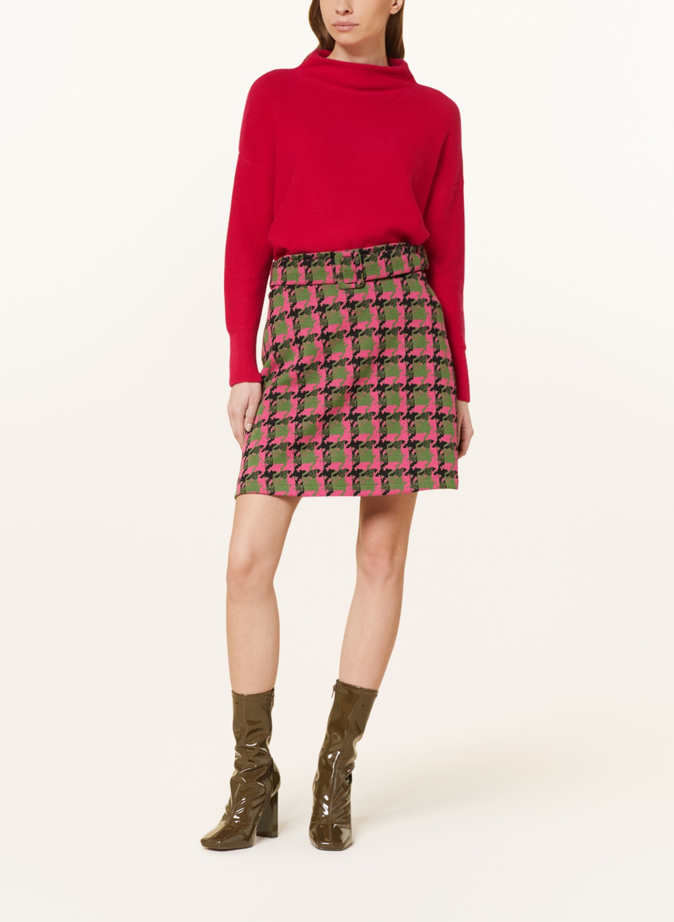SEM PER LEI Pullover mit Cashmere, Farbe: PINK (Bild 2)