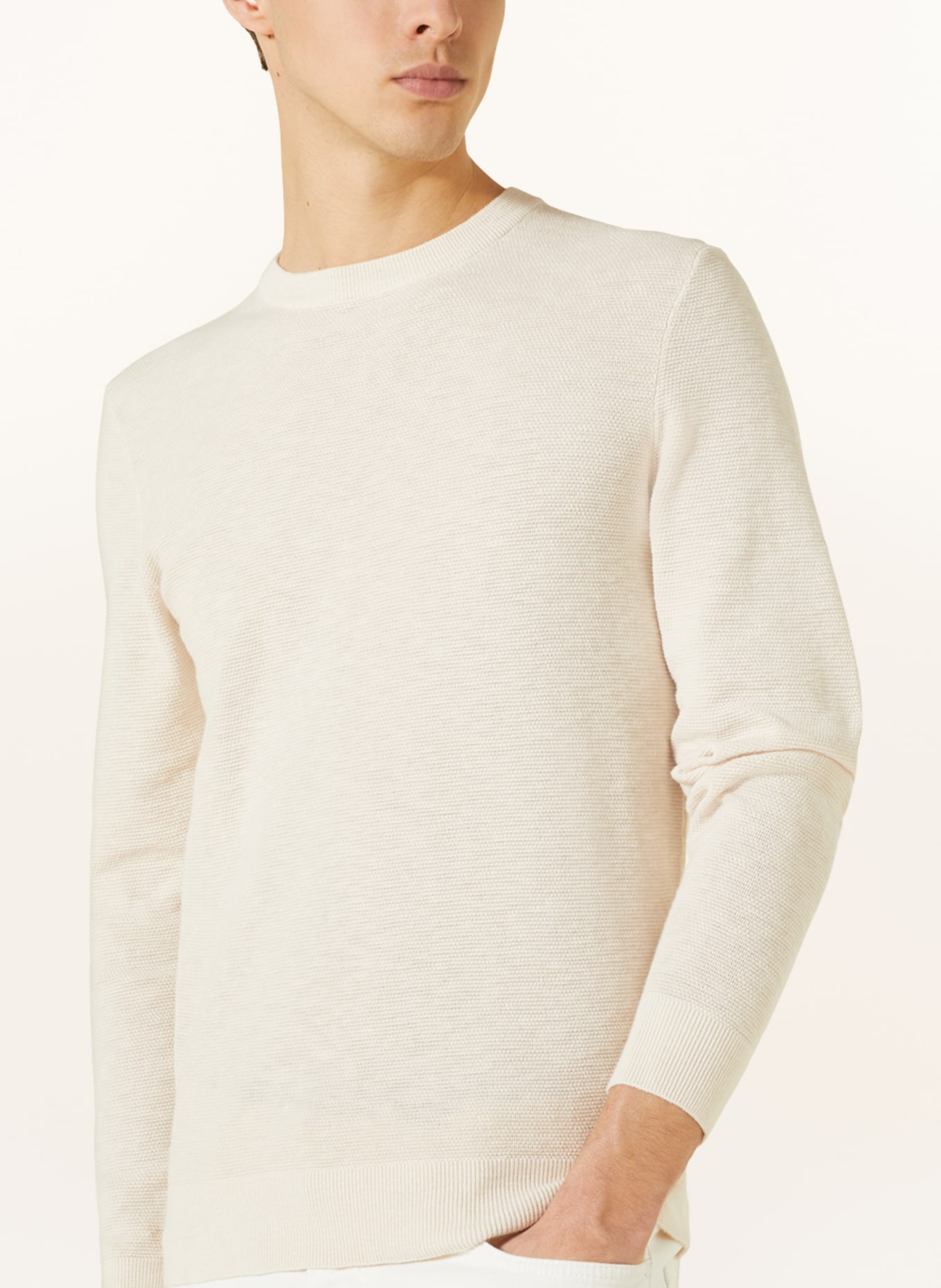 PROFUOMO Sweater, Color: ECRU (Image 4)