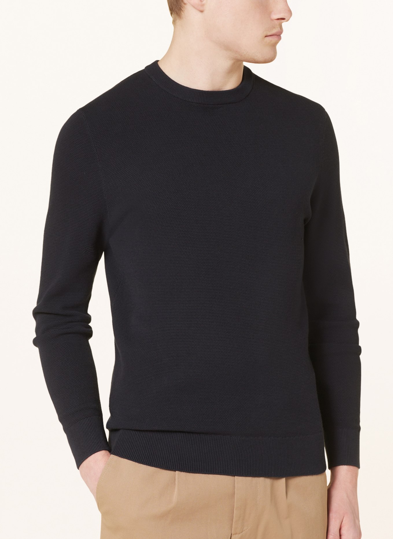 PROFUOMO Sweater, Color: DARK BLUE (Image 4)