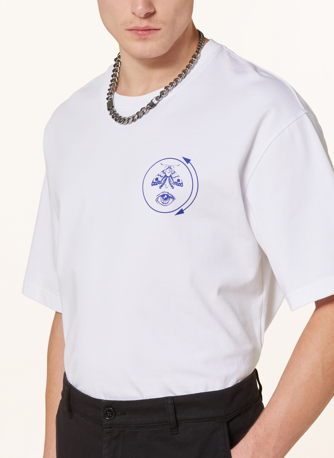 SAMSØE  SAMSØE Oversized shirt FUTURE, Color: WHITE (Image 4)
