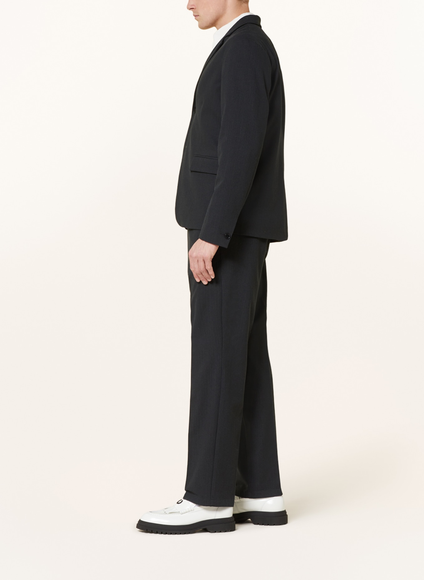 SAMSØE  SAMSØE Trousers JOHNNY regular fit, Color: CLR001066 Grey Pinstripe (Image 5)