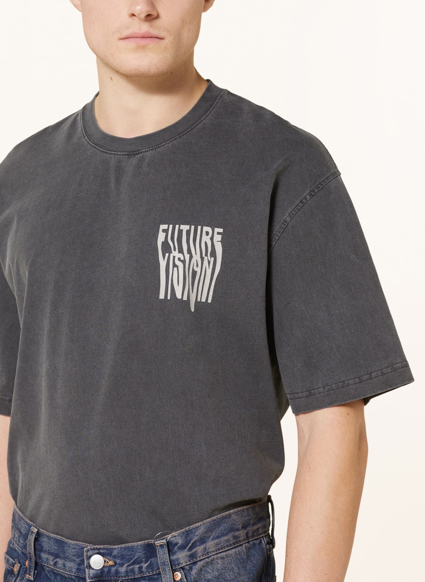 SAMSØE  SAMSØE Oversized-Shirt FUTURE, Farbe: GRAU (Bild 4)