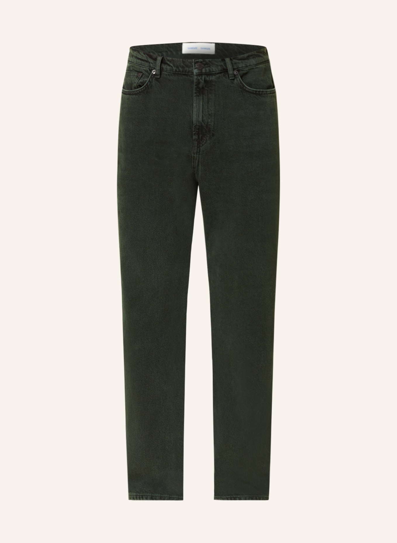 SAMSØE  SAMSØE Jeans EDDIE loose fit, Color: CLR001082 Green marble (Image 1)