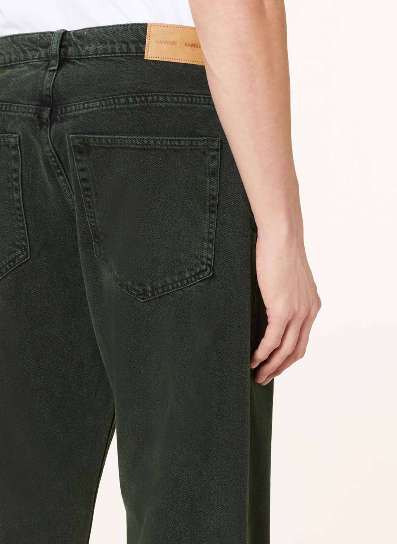 SAMSØE  SAMSØE Jeans EDDIE loose fit, Color: CLR001082 Green marble (Image 6)