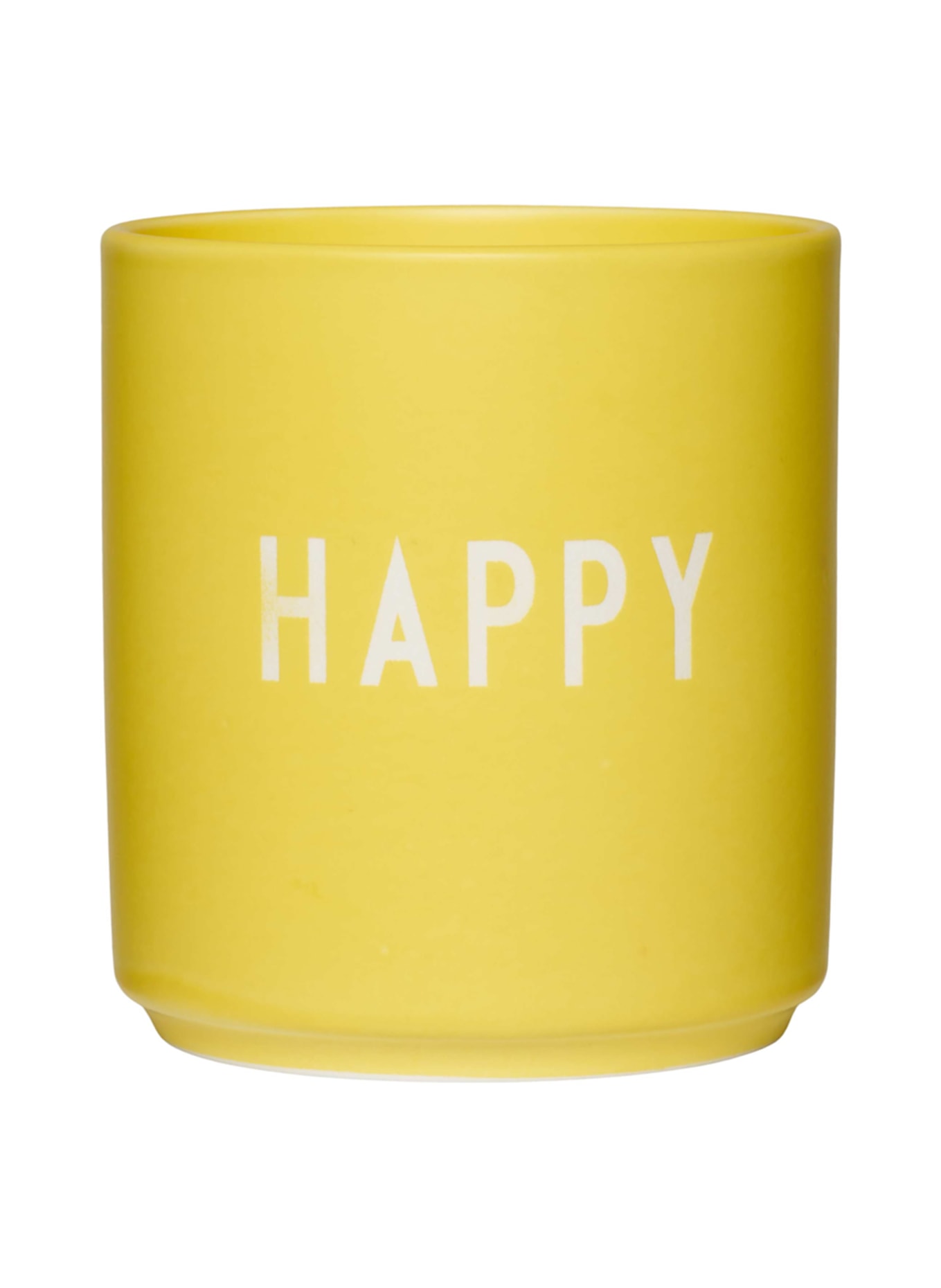DESIGN LETTERS Mugs, Color: YELLOW (Image 1)