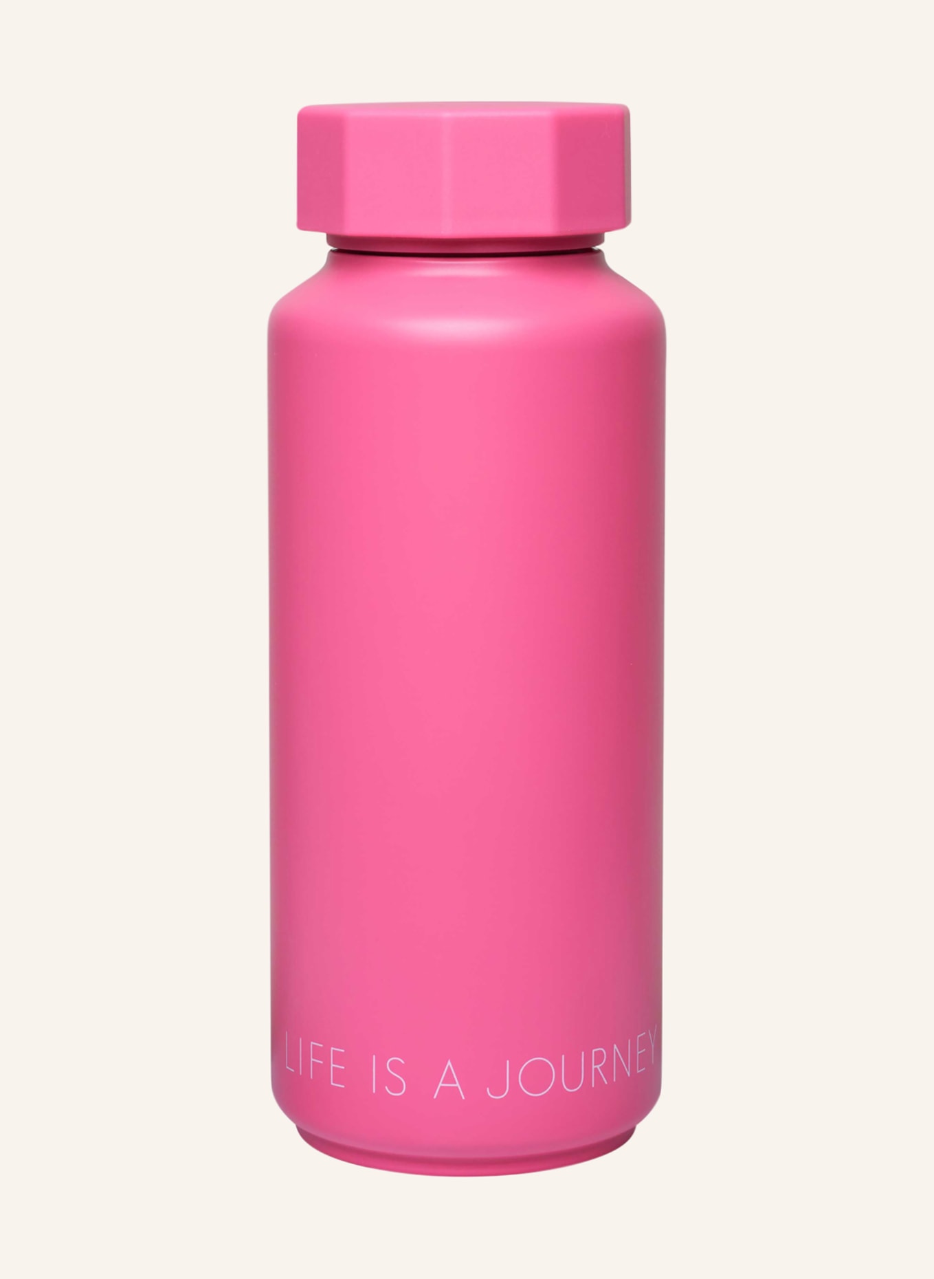 DESIGN LETTERS Insulated bottle GRNBLIFEIS, Color: PINK (Image 1)