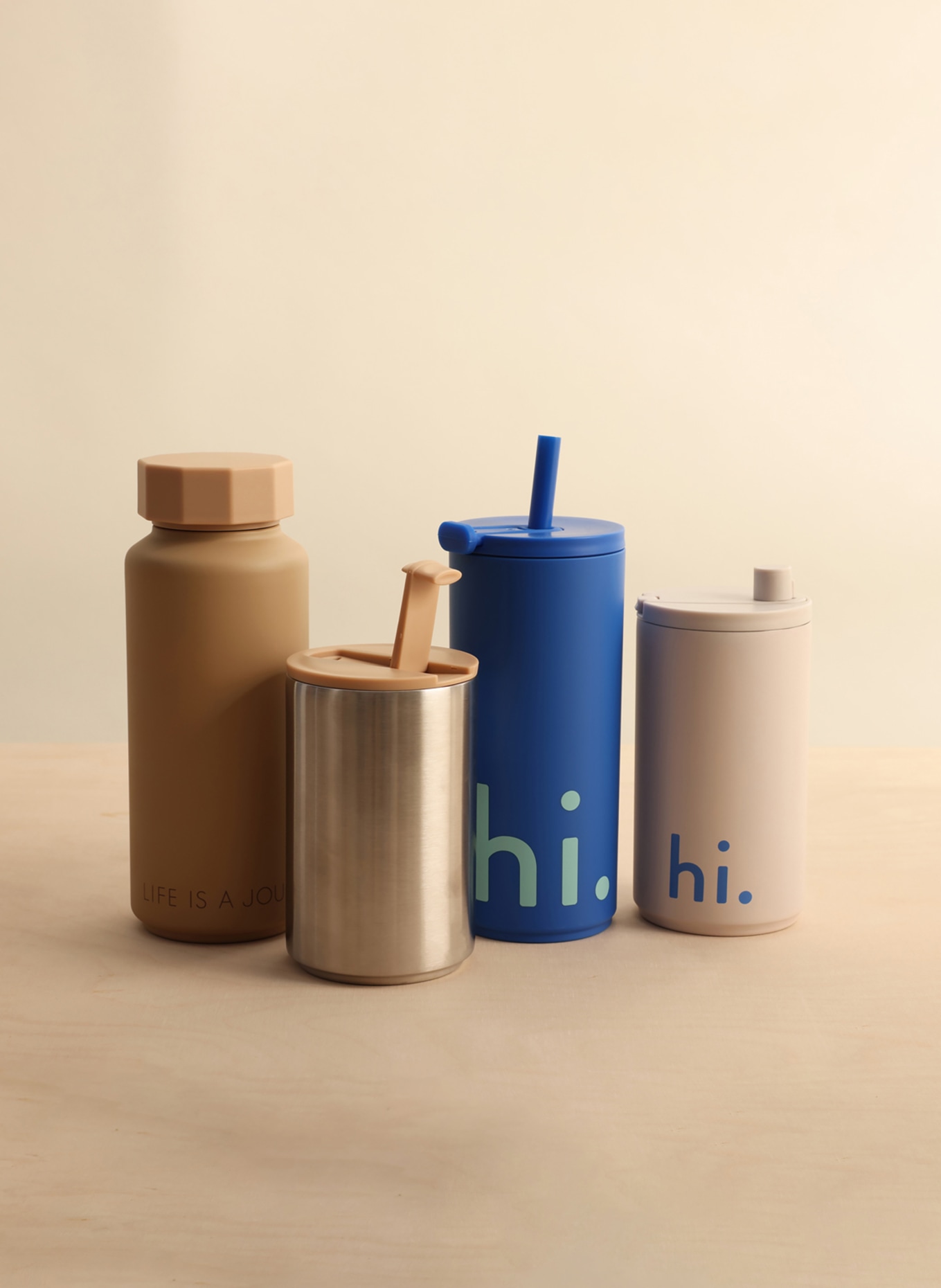 DESIGN LETTERS To-Go cup, Color: BLUE (Image 3)