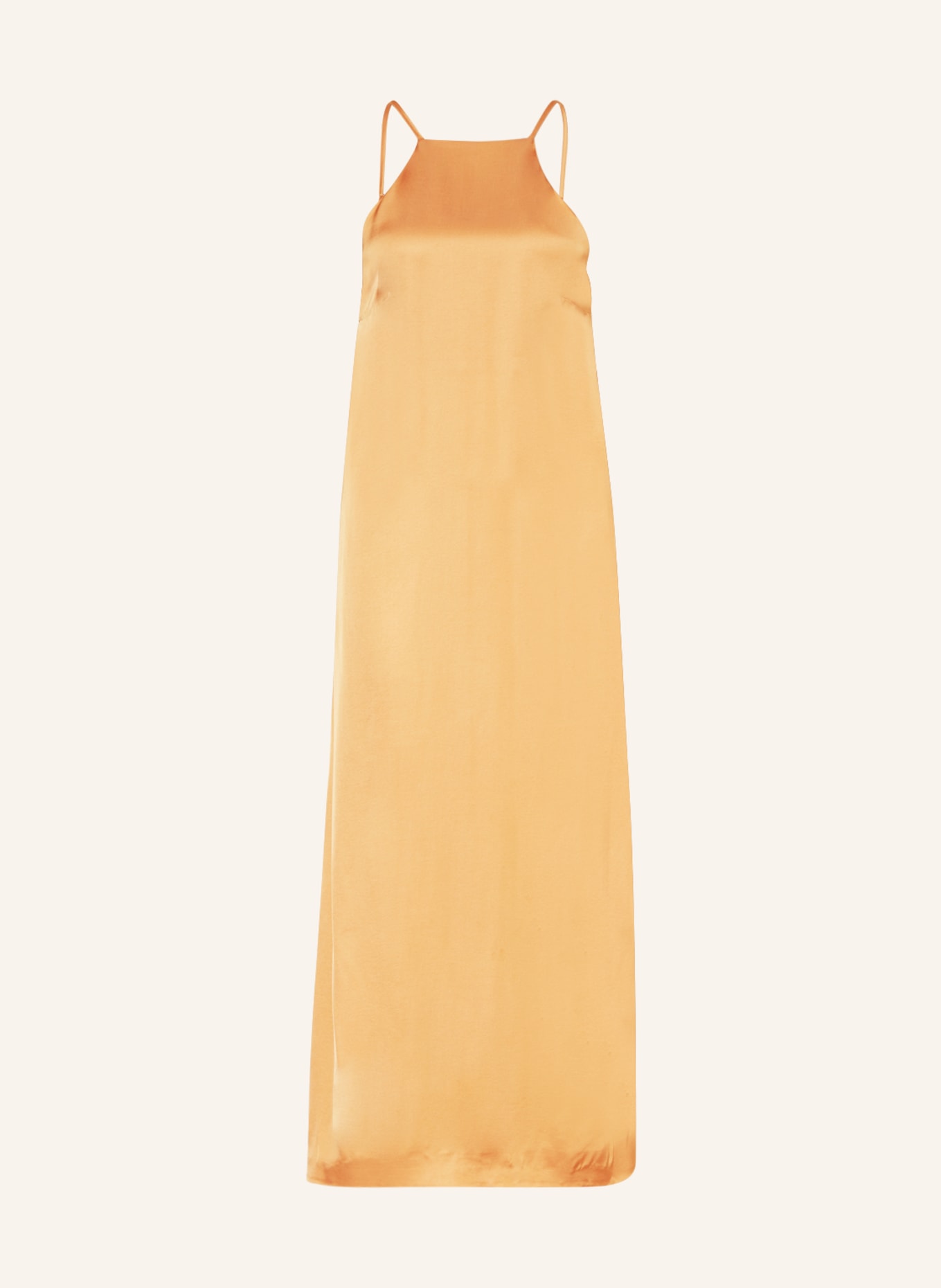 OH APRIL Satin dress PAULINE, Color: ORANGE (Image 1)