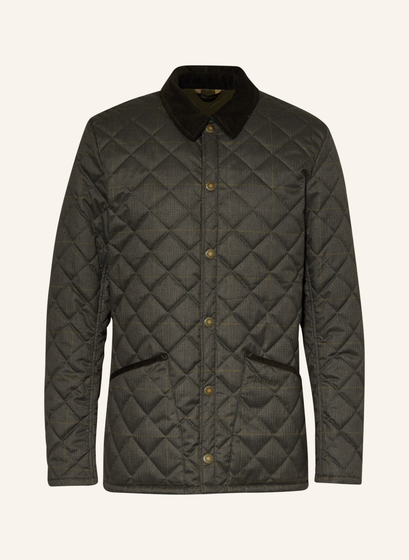Barbour Quilted jacket LIDDESDALE, Color: OLIVE (Image 1)