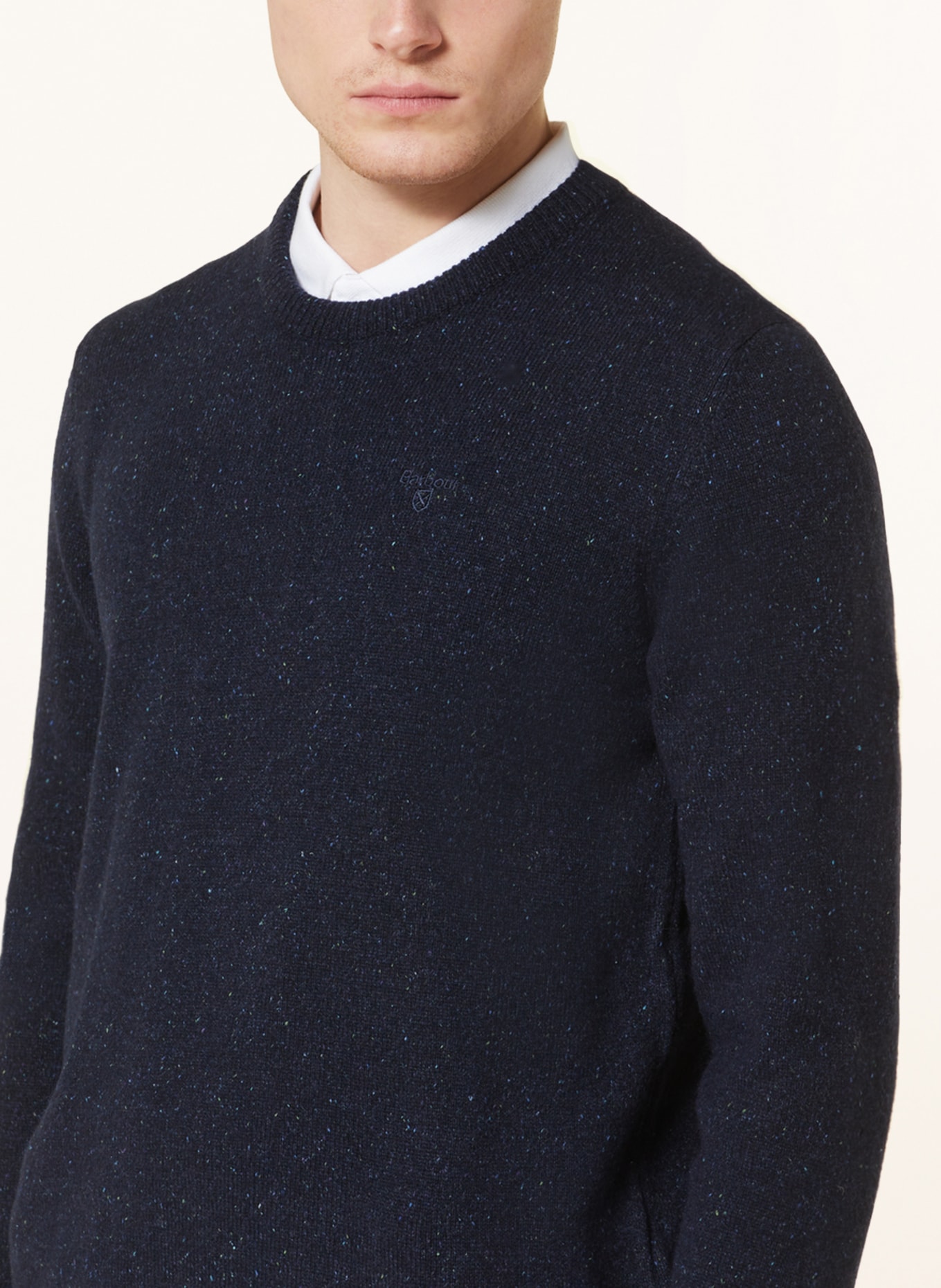 Barbour Sweater TISBURY, Color: DARK BLUE (Image 4)