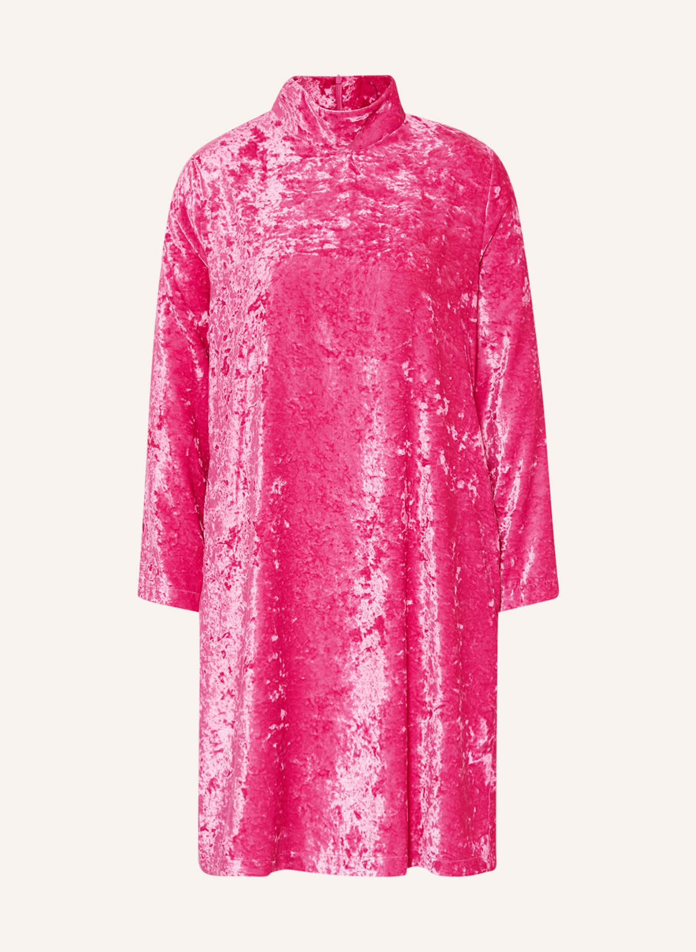 ANNA's Velvet dress, Color: PINK (Image 1)