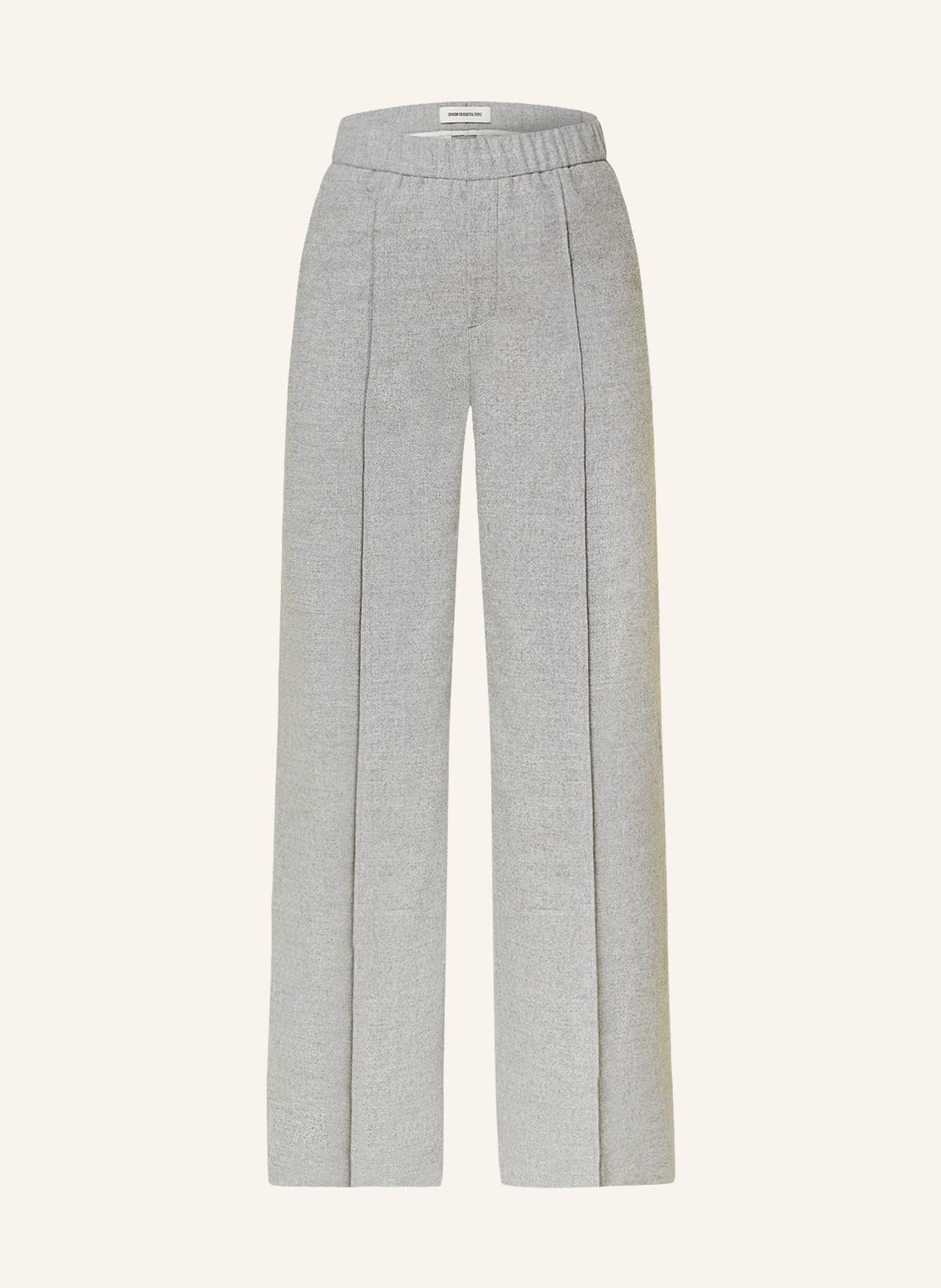 DRYKORN Wide leg trousers EARN, Color: GRAY (Image 1)