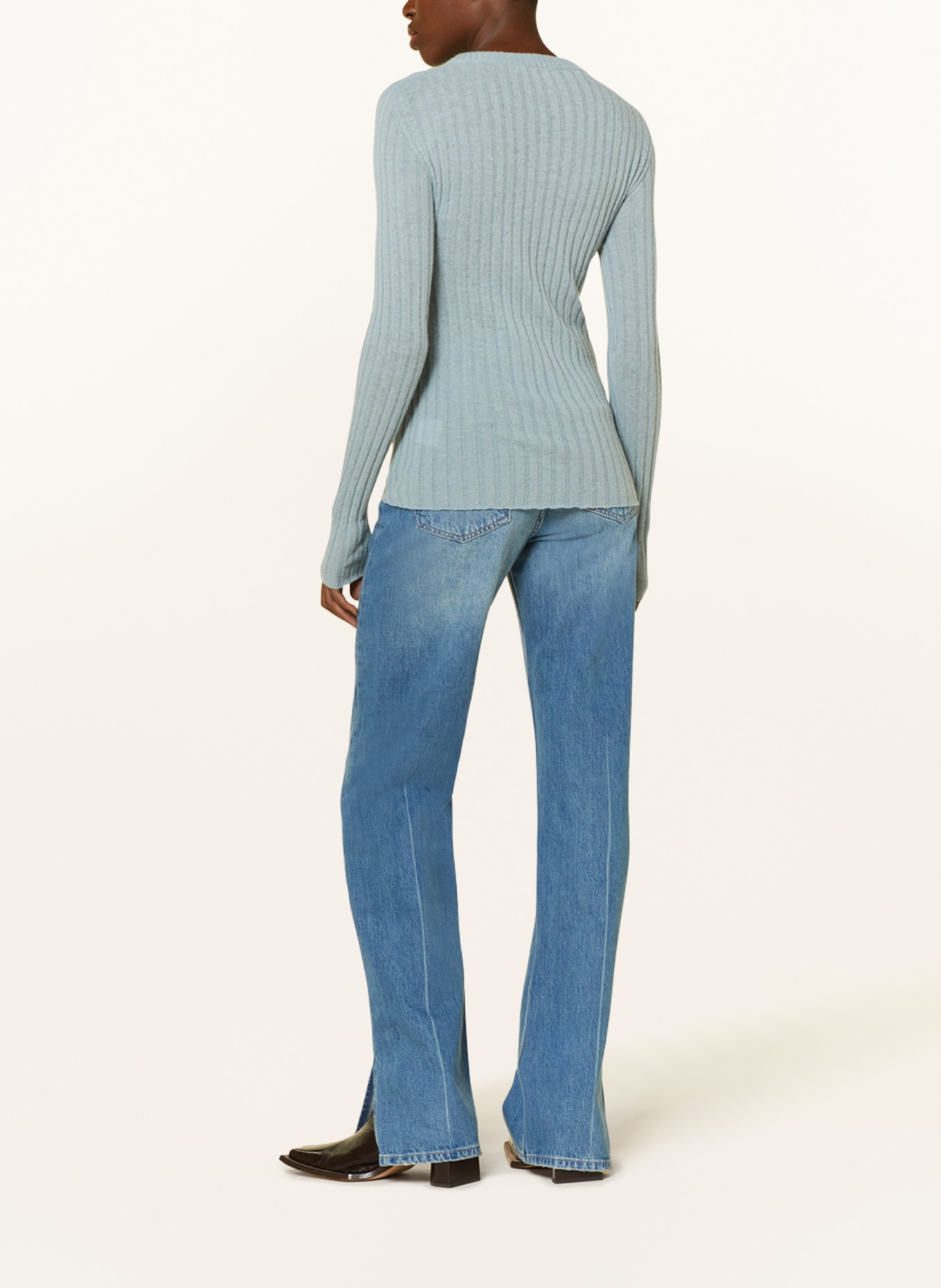 DRYKORN Sweater ERMA with alpaca, Color: LIGHT BLUE (Image 3)