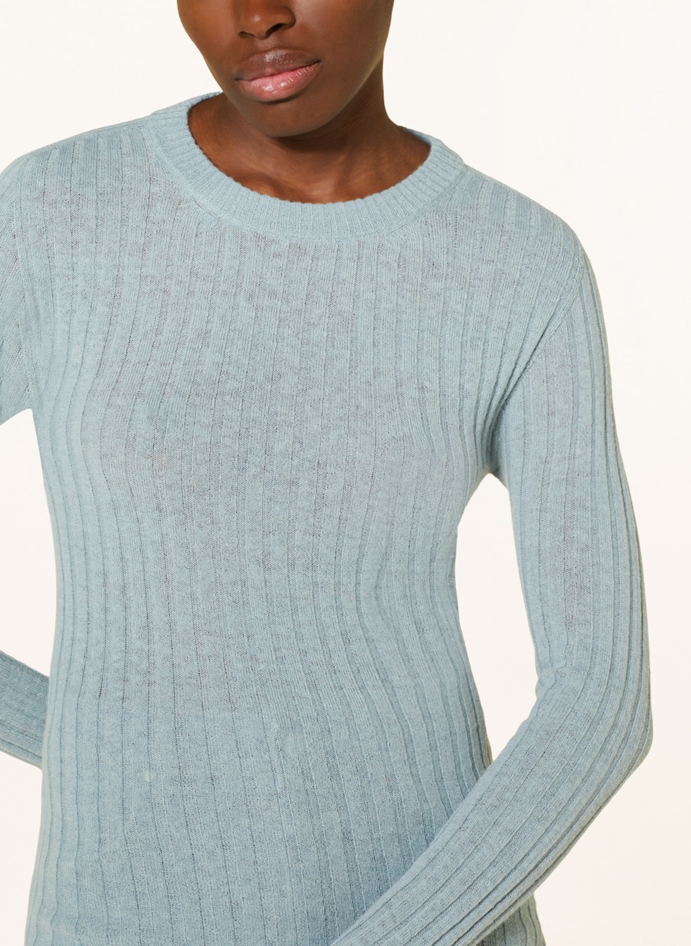 DRYKORN Sweater ERMA with alpaca, Color: LIGHT BLUE (Image 4)