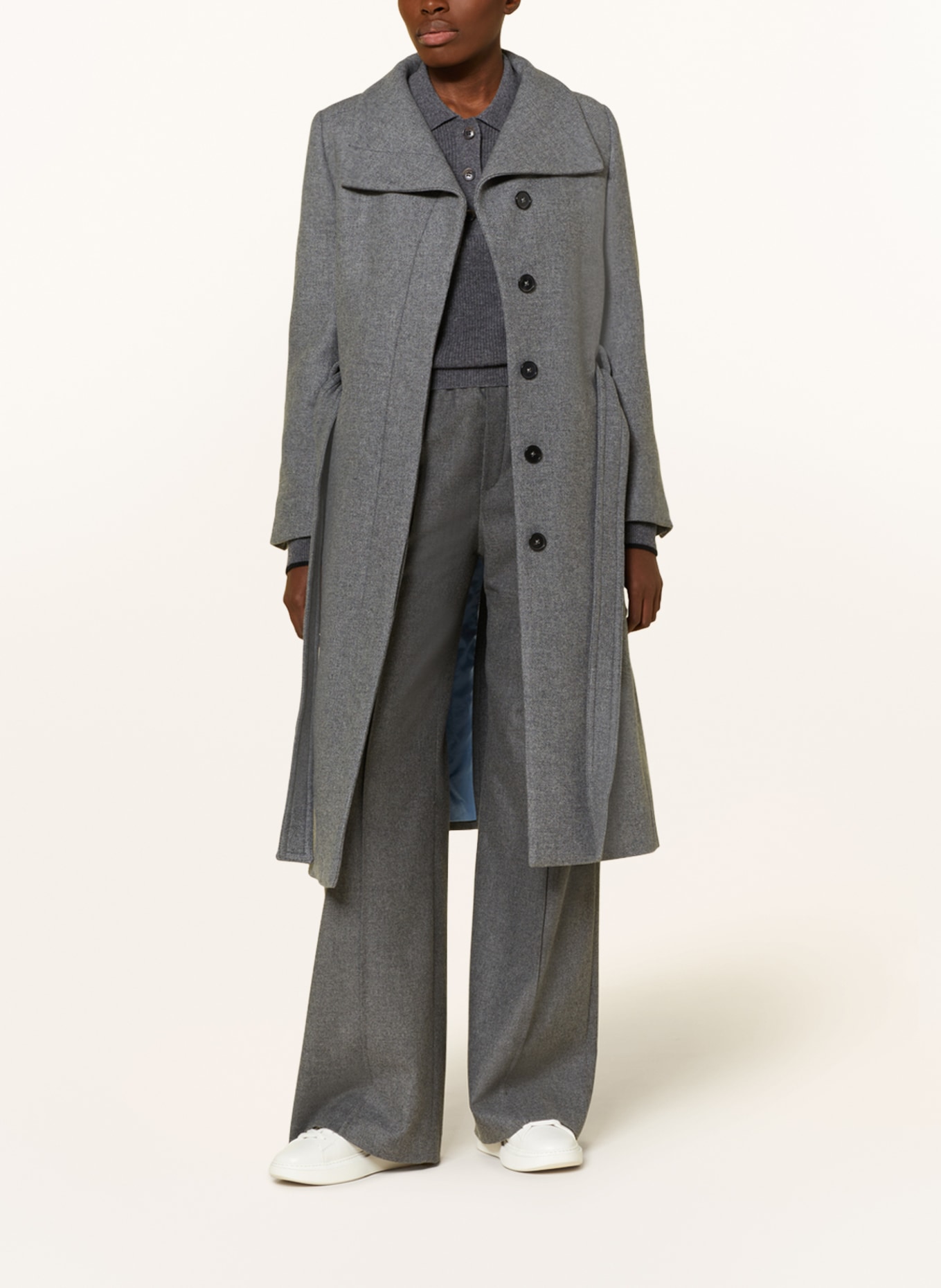 DRYKORN Coat LEICESTER, Color: BLUE GRAY (Image 2)