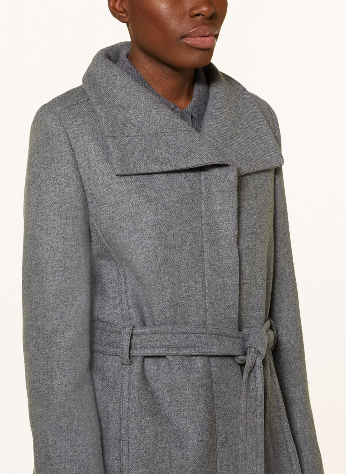 DRYKORN Coat LEICESTER, Color: BLUE GRAY (Image 4)