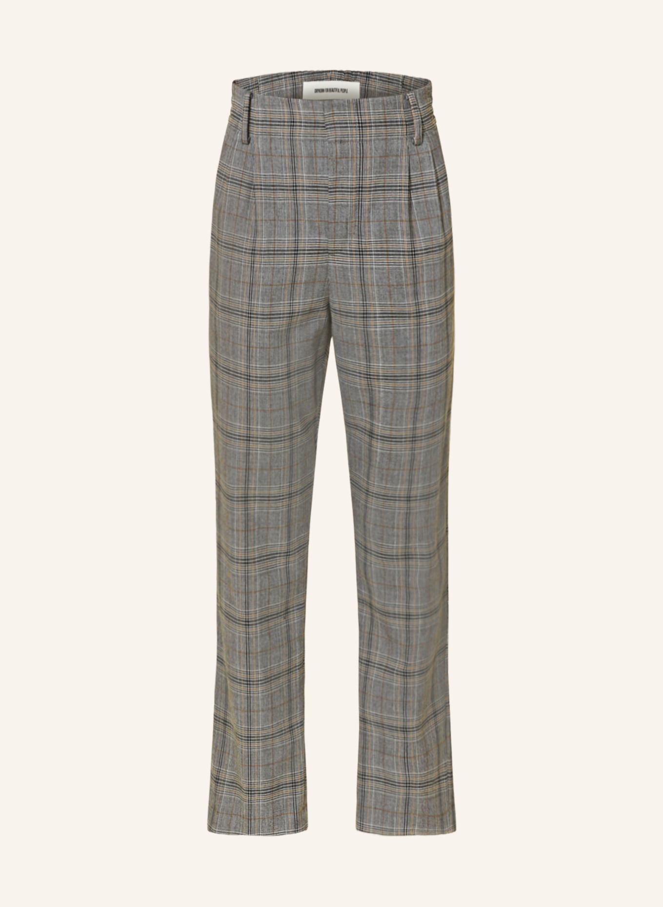 DRYKORN 7/8 trousers DISPATCH, Color: GRAY (Image 1)