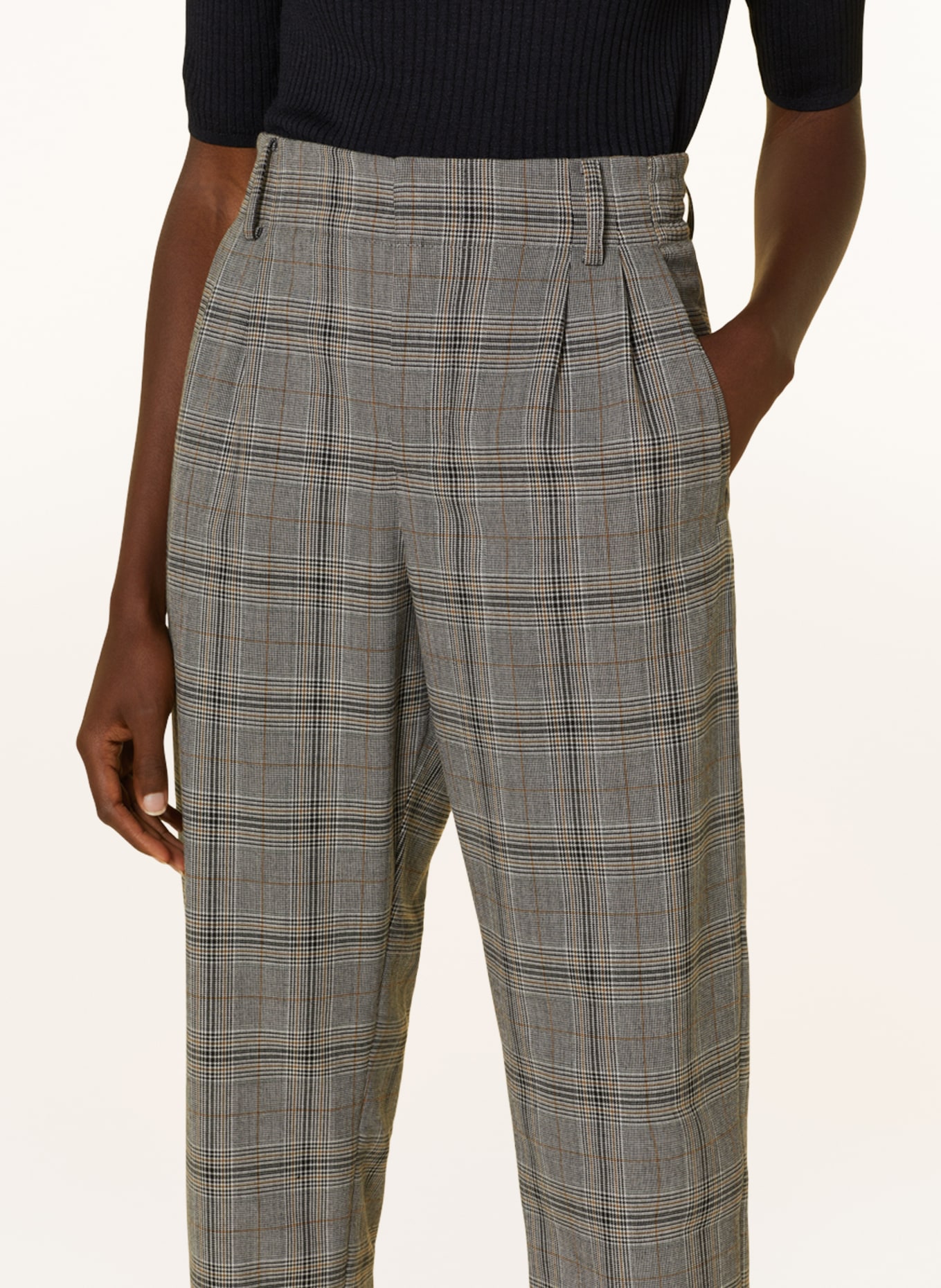 DRYKORN 7/8 trousers DISPATCH, Color: GRAY (Image 5)