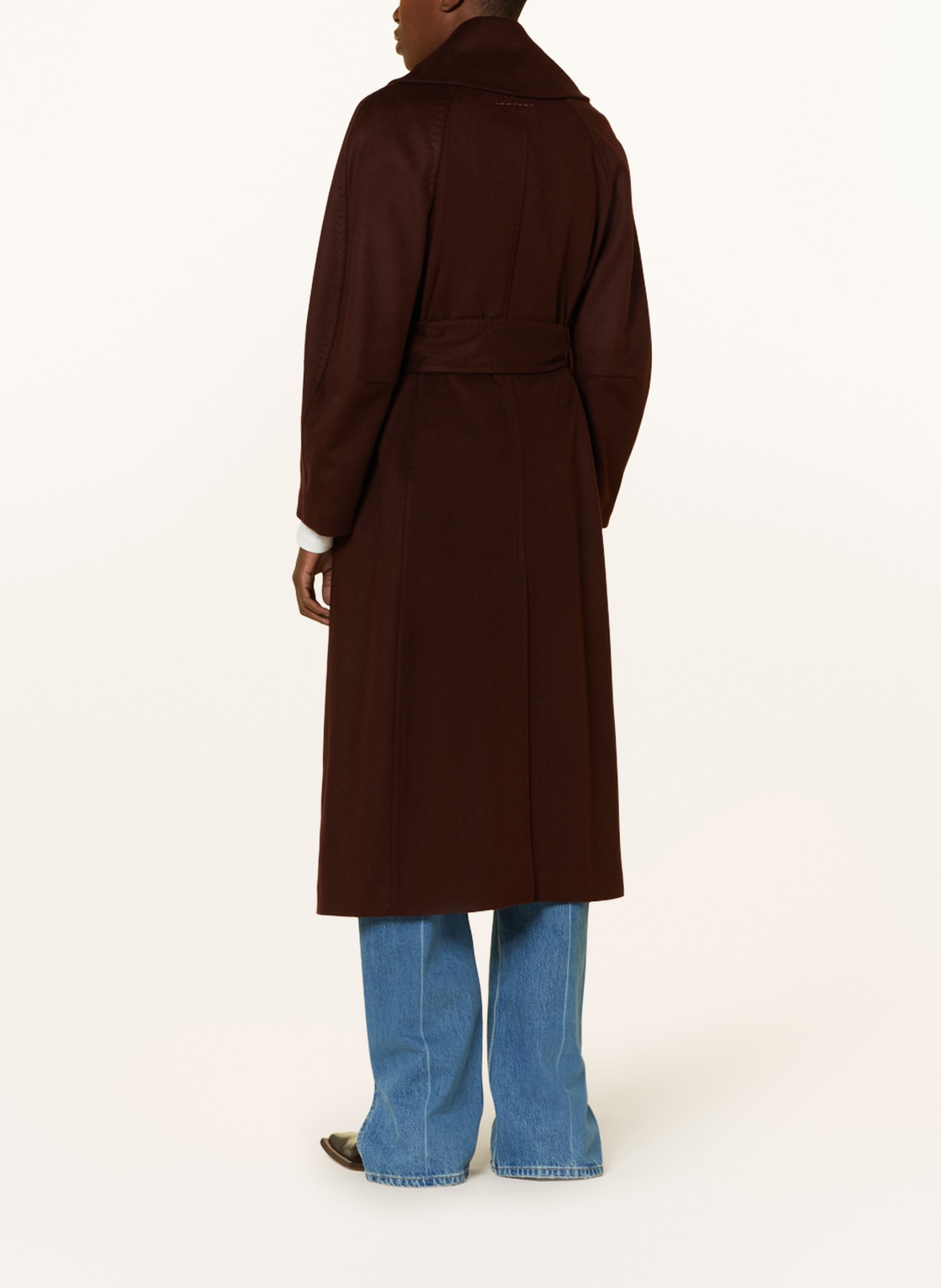DRYKORN Wool coat ALPERTON, Color: DARK RED (Image 3)