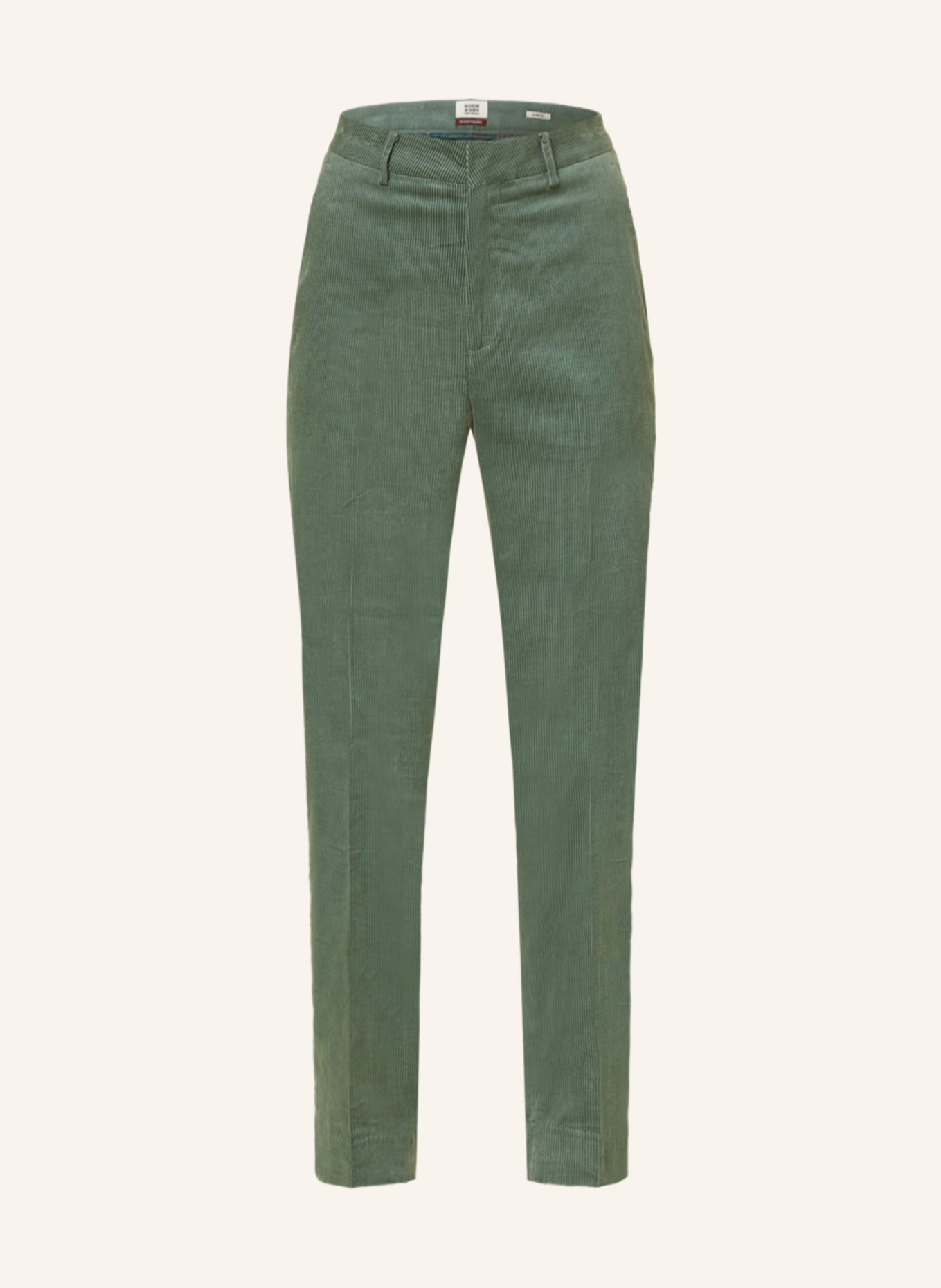 SCOTCH & SODA Corduroy trousers LOWRY, Color: GREEN (Image 1)