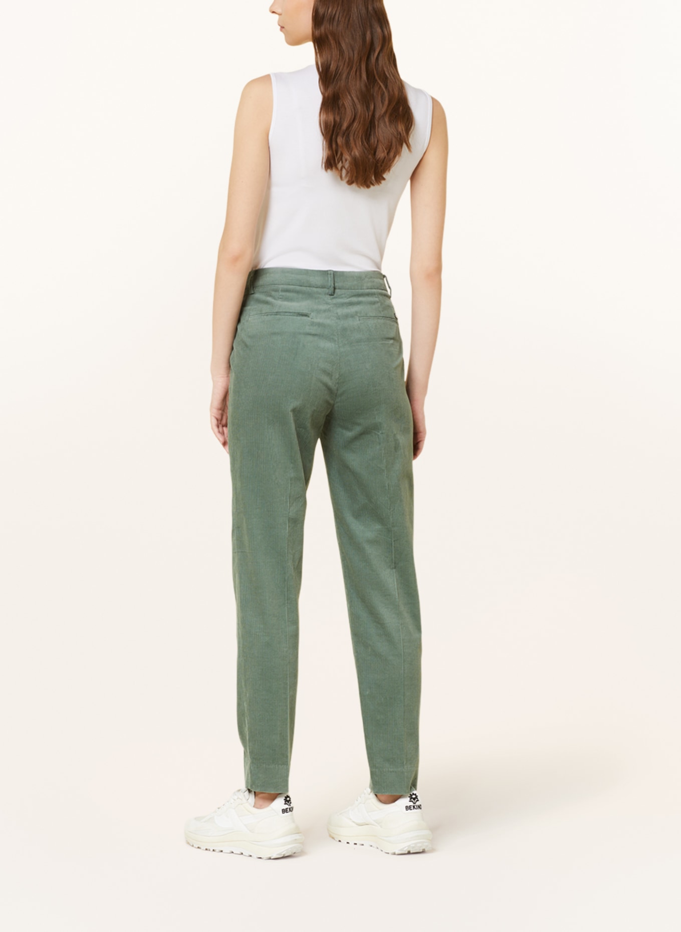 SCOTCH & SODA Corduroy trousers LOWRY, Color: GREEN (Image 3)