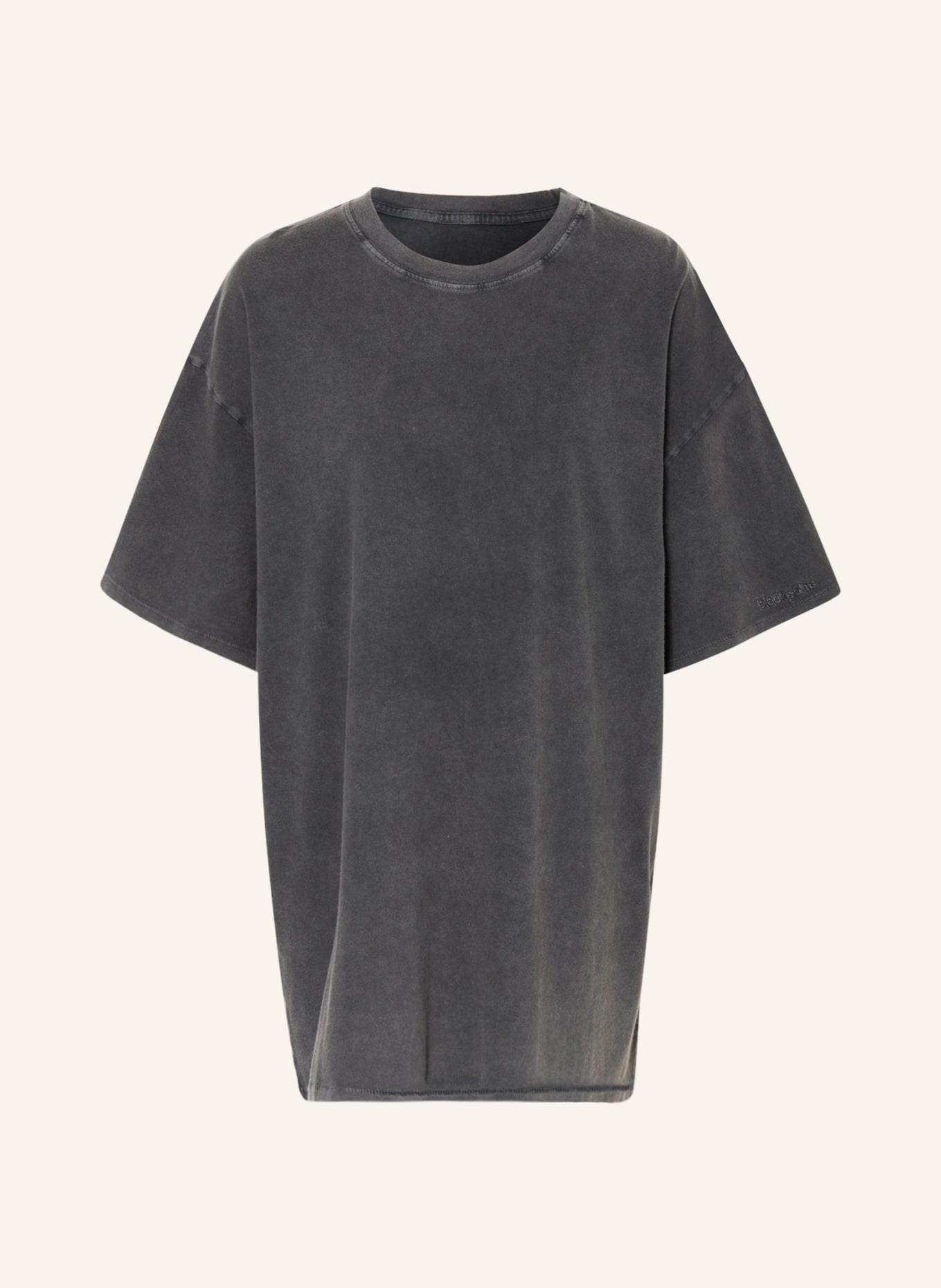 black palms Oversized shirt, Color: DARK GRAY (Image 1)