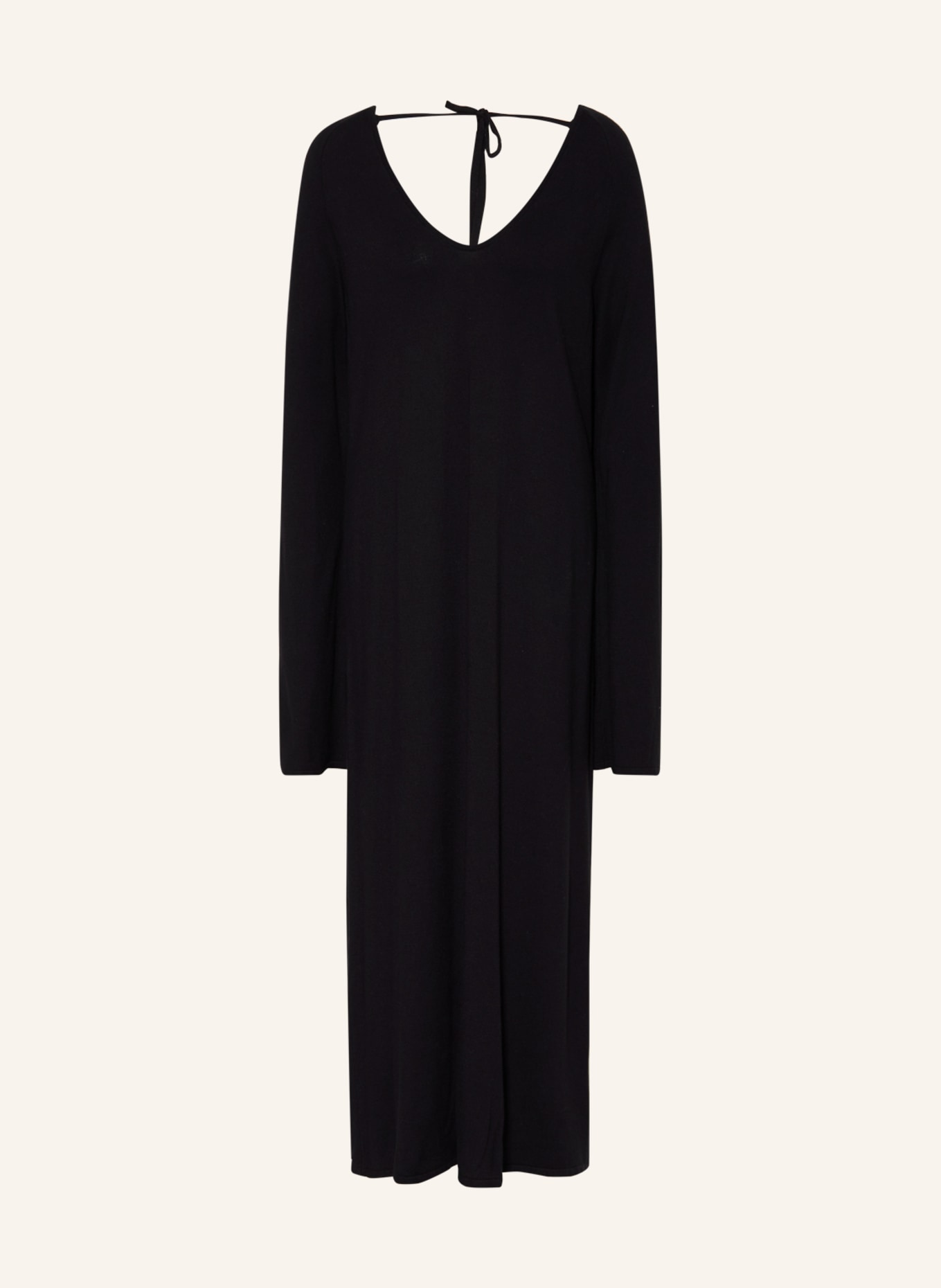 black palms Knit dress KENZA, Color: BLACK (Image 1)
