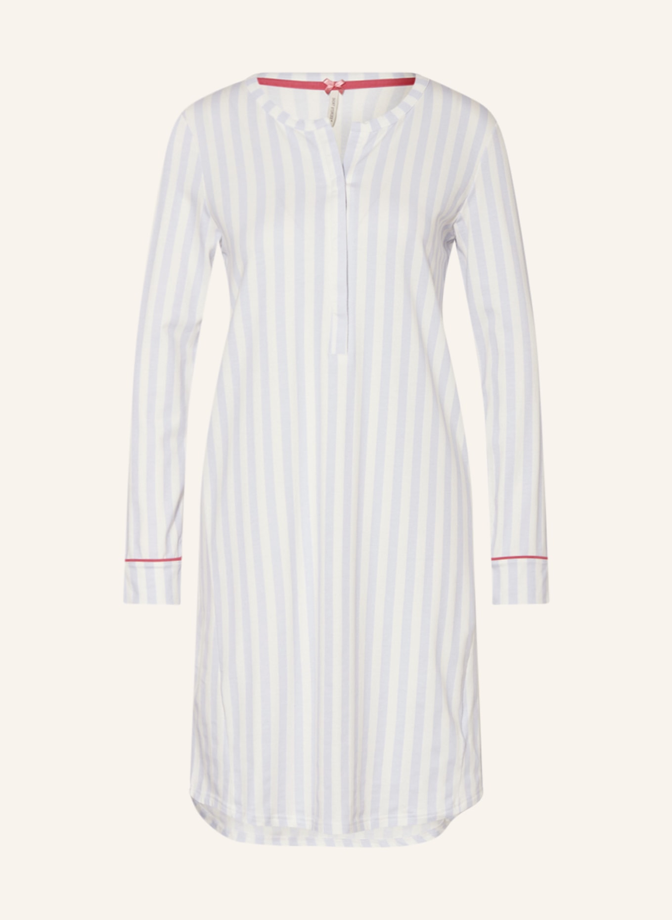 SHORT STORIES Nightgown, Color: LIGHT BLUE/ WHITE (Image 1)