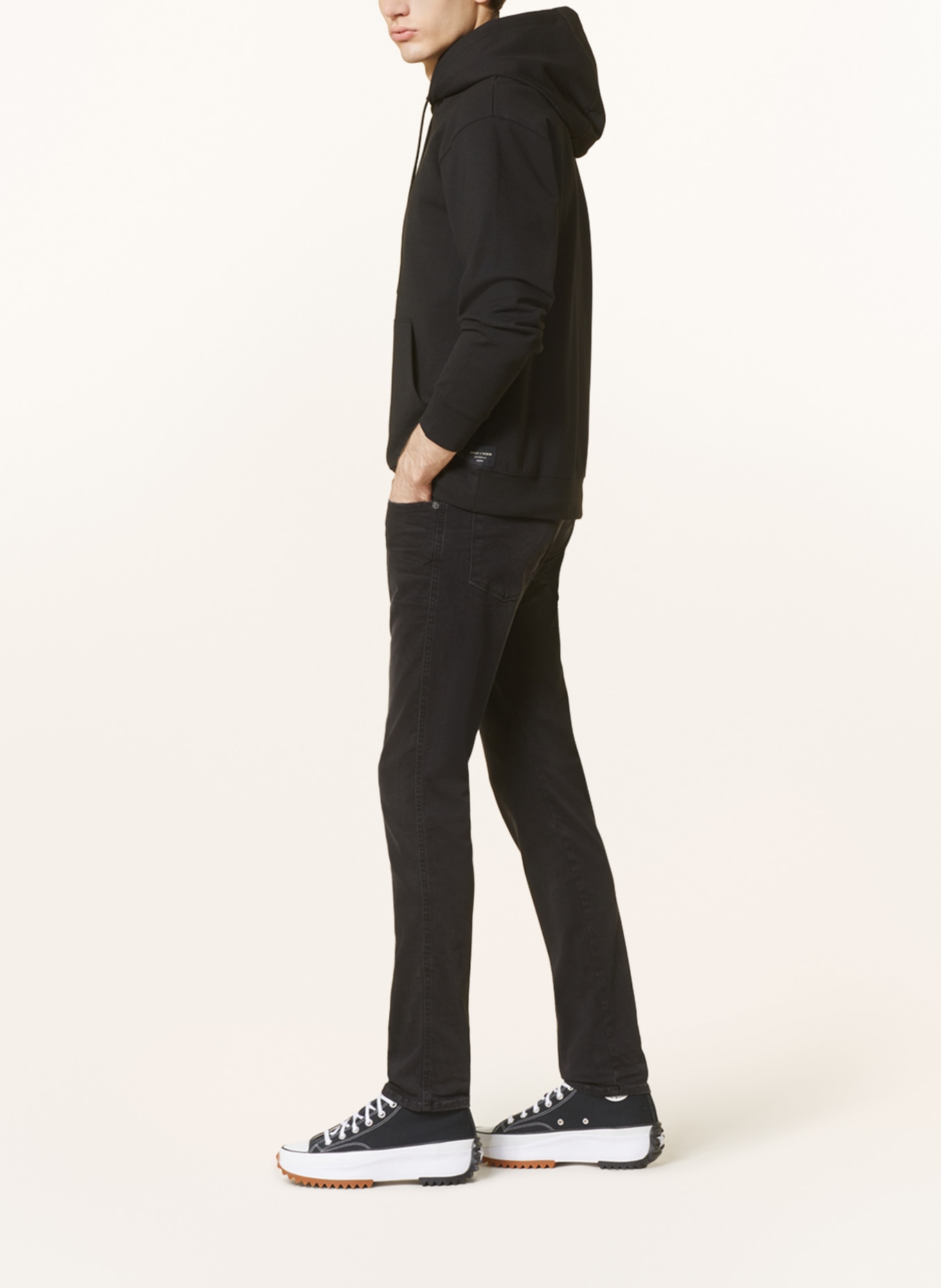 REPLAY Jeans ANBASS slim fit, Color: BLACK (Image 4)