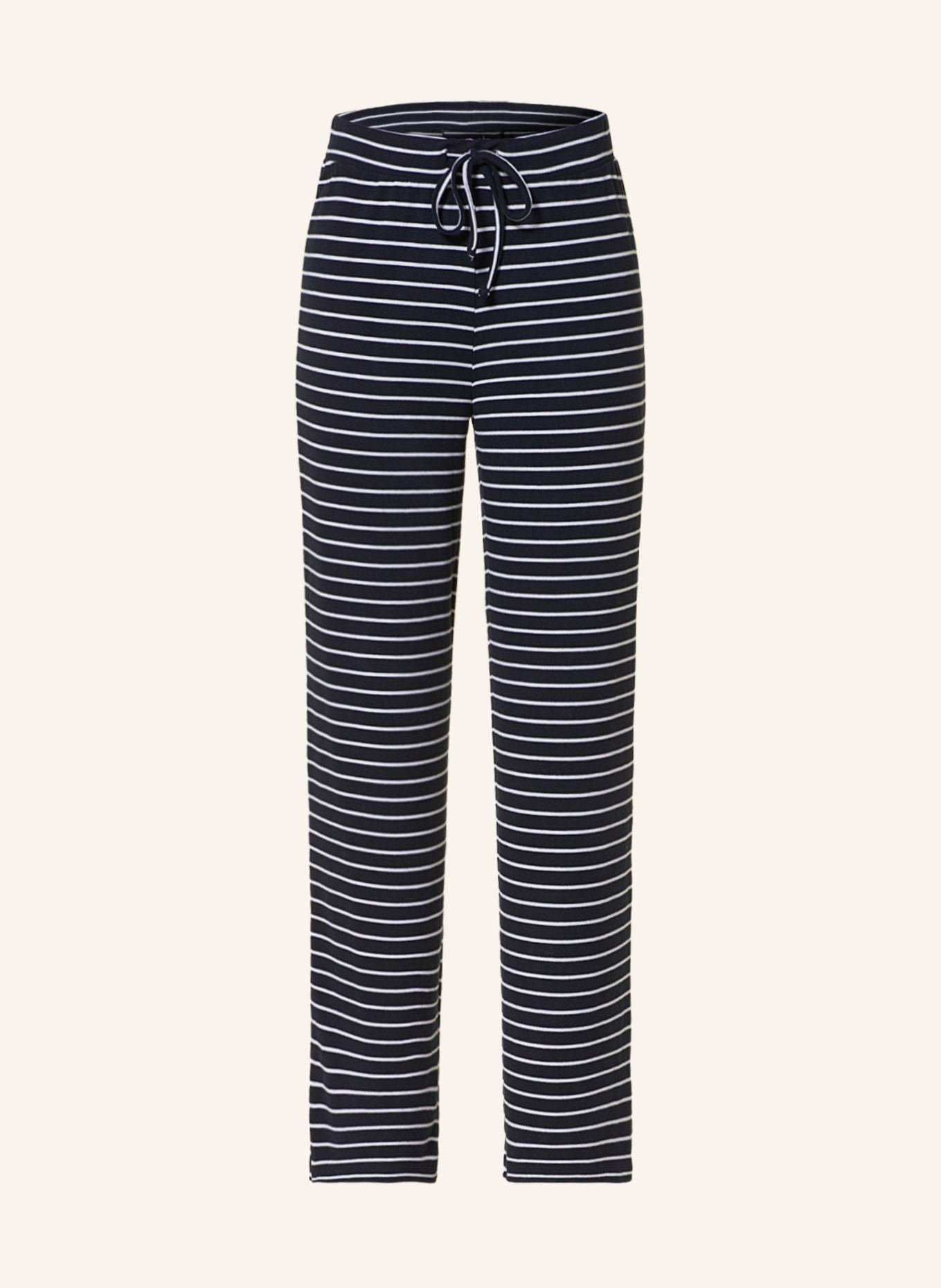 Juvia Pajama pants, Color: DARK BLUE/ WHITE (Image 1)