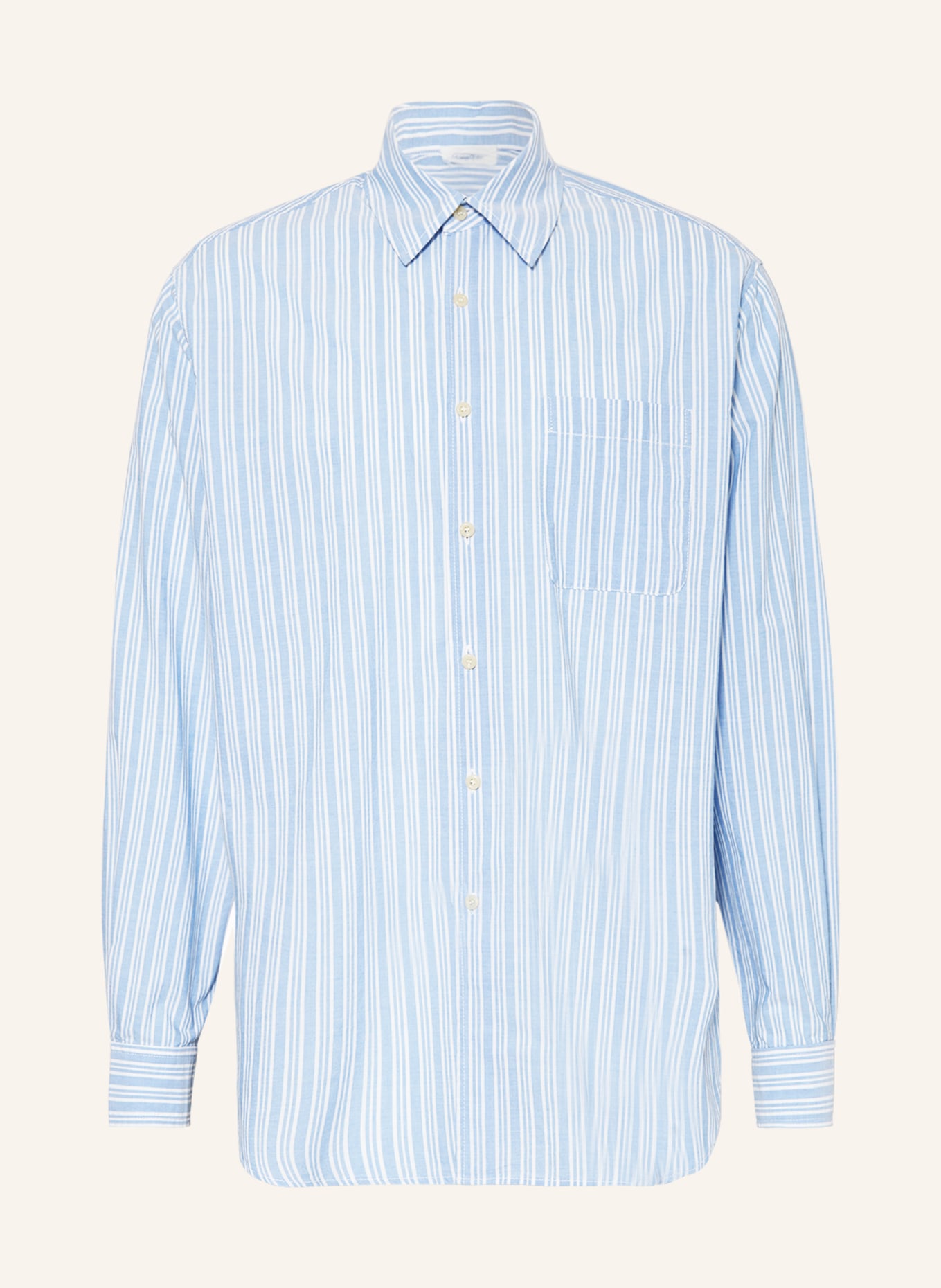 American Vintage Hemd ODUROCK Comfort Fit, Farbe: HELLBLAU/ WEISS (Bild 1)