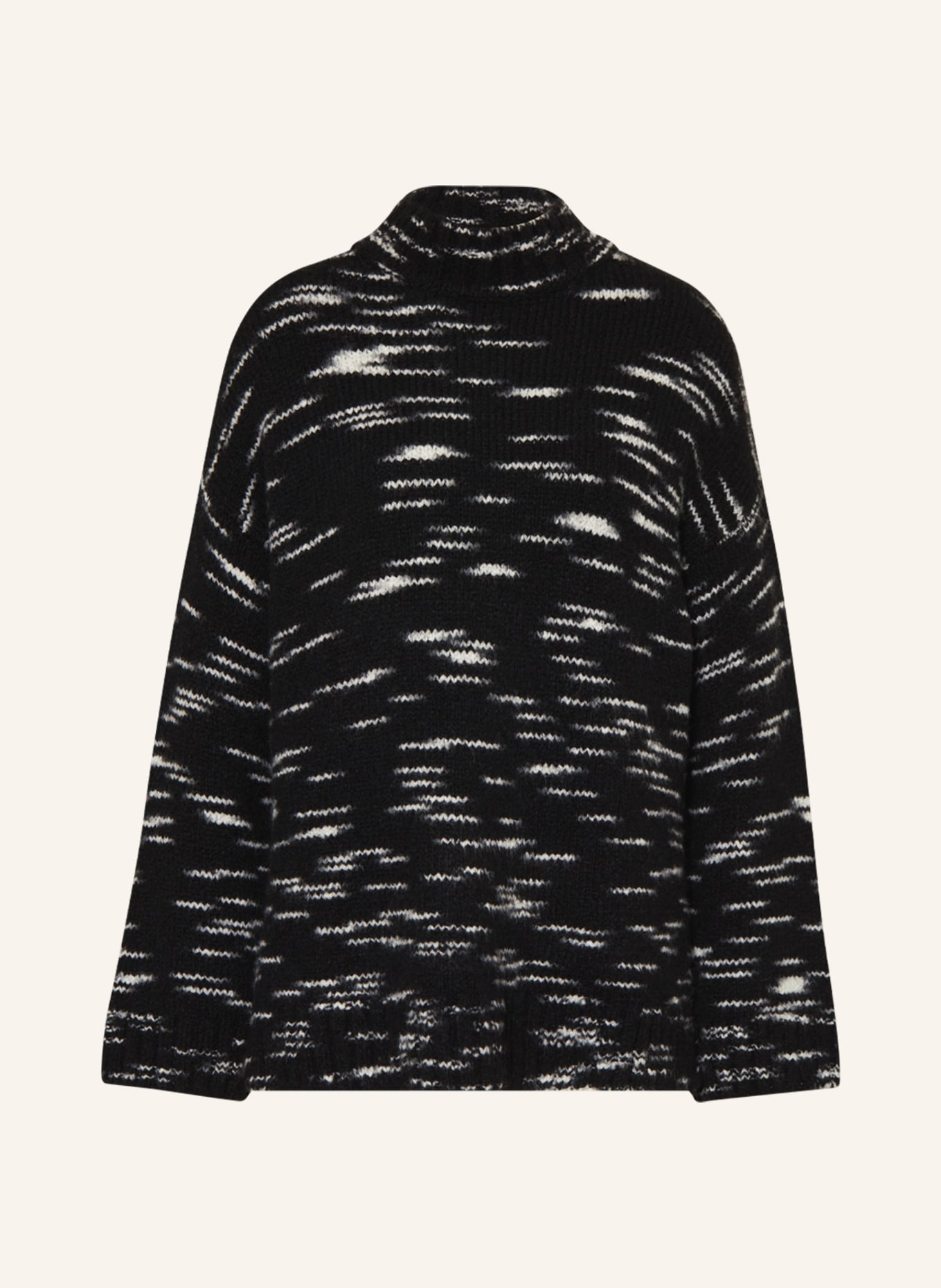 SAMSØE  SAMSØE Sweater CELESTE, Color: BLACK/ LIGHT GRAY (Image 1)