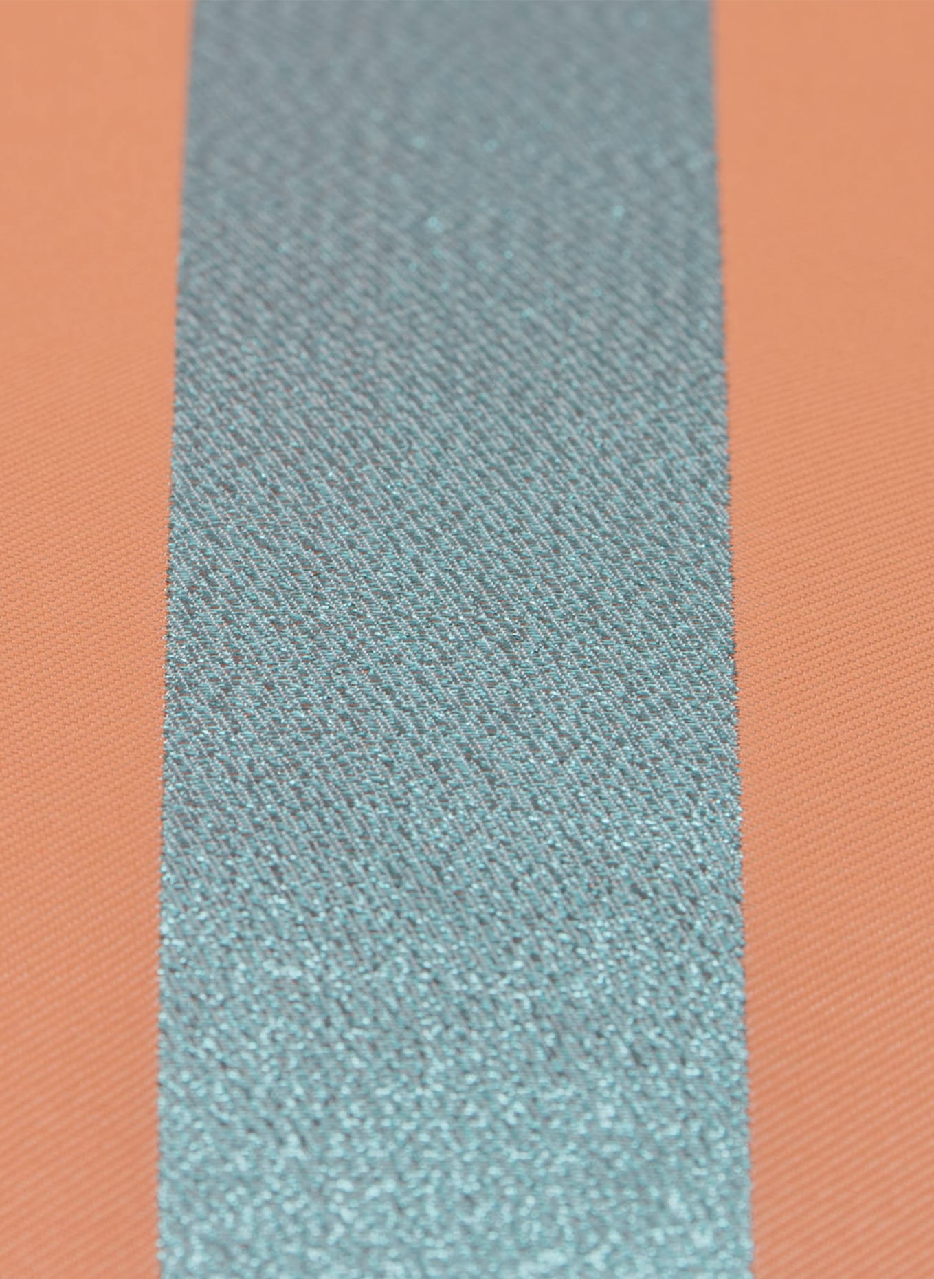 DAGNY Decorative cushion cover with glitter thread, Color: LIGHT ORANGE/ TURQUOISE (Image 2)