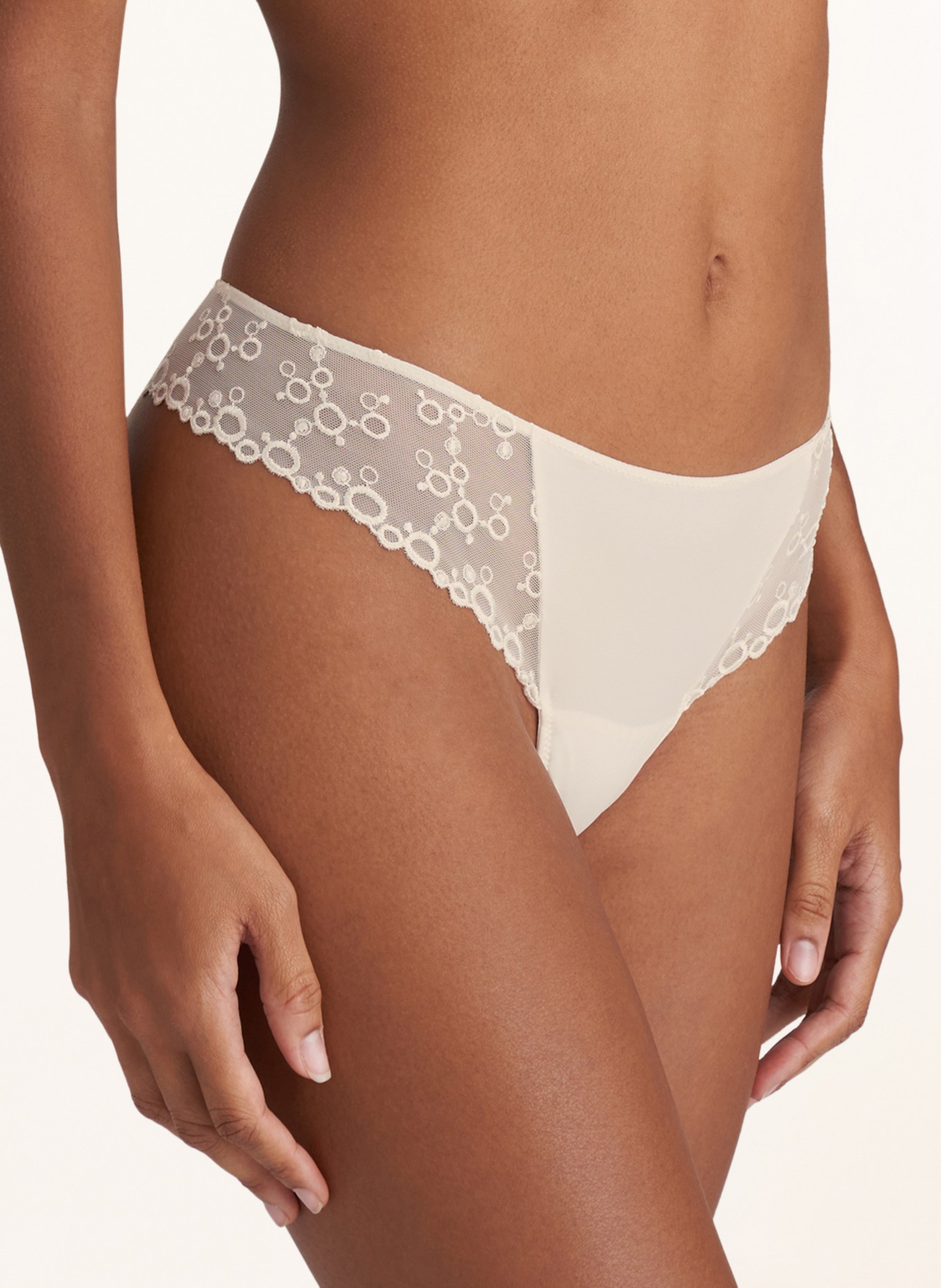 MARIE JO Thong NELLIE, Color: WHITE (Image 3)