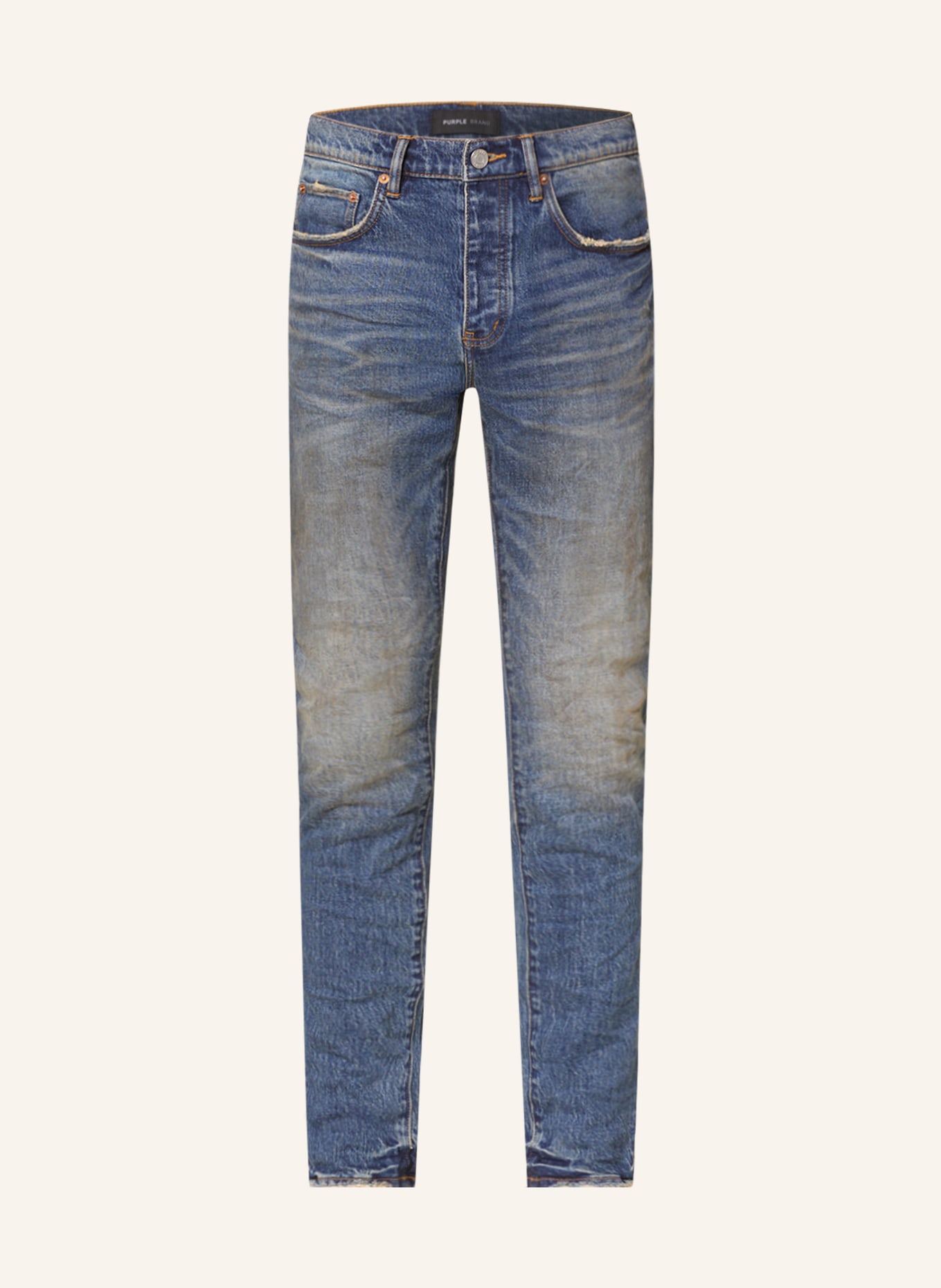 PURPLE BRAND Jeans Slim Fit, Farbe: MVDI DARK INDIGO (Bild 1)