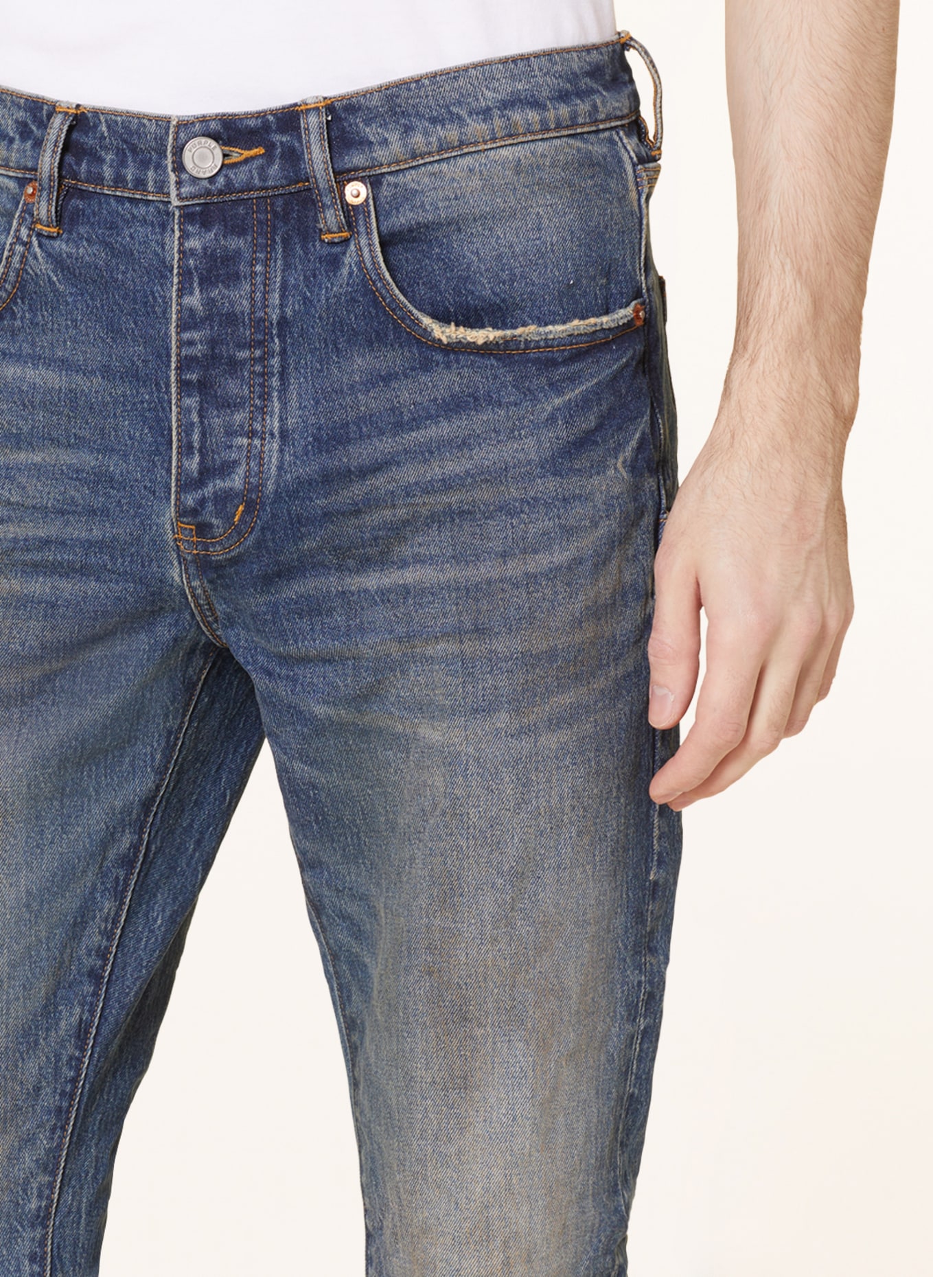 PURPLE BRAND Jeans Slim Fit, Farbe: MVDI DARK INDIGO (Bild 5)