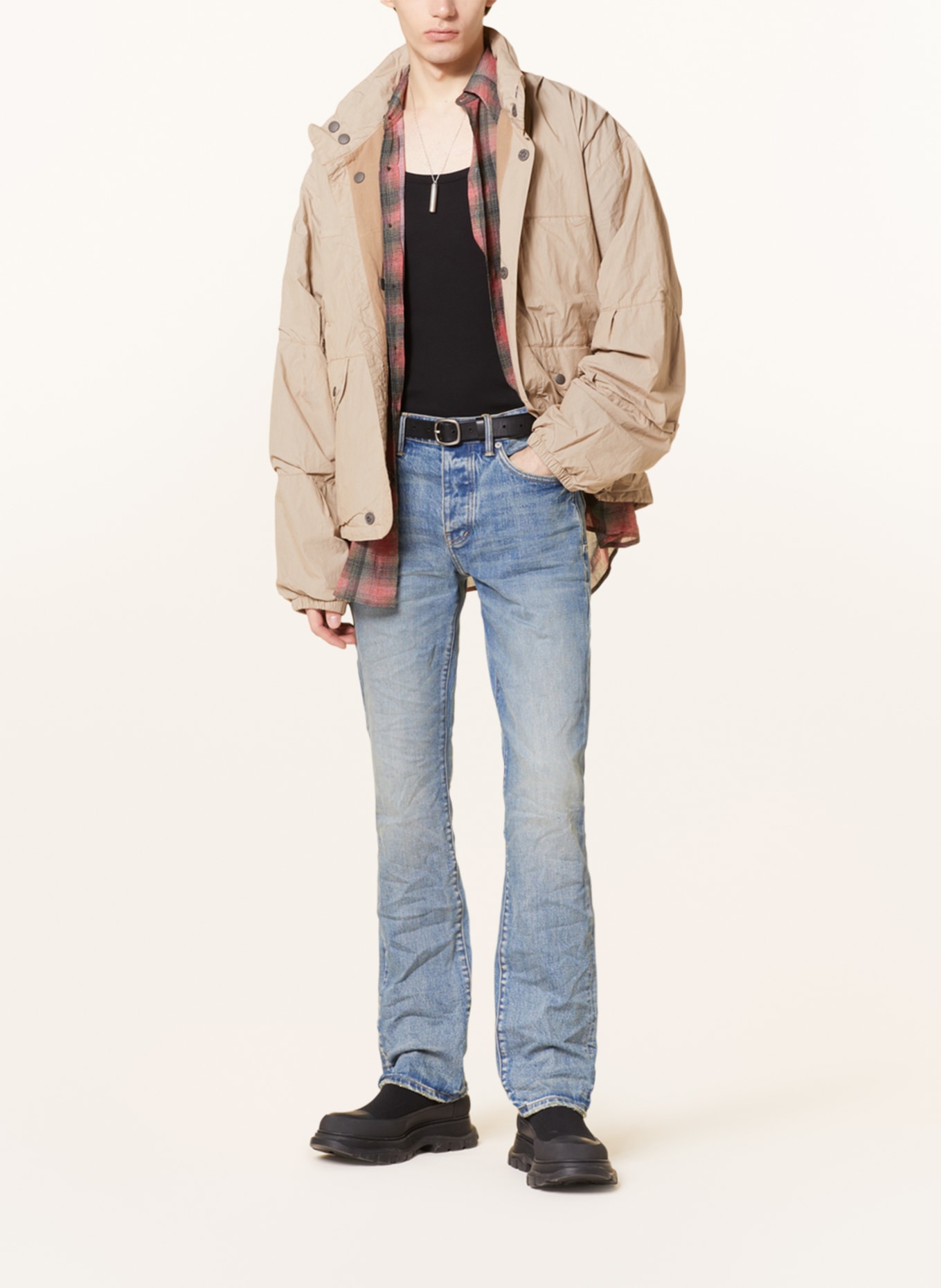 PURPLE BRAND Jeans Straight Fit, Farbe: TIWV VINTAGE FLARE (Bild 2)