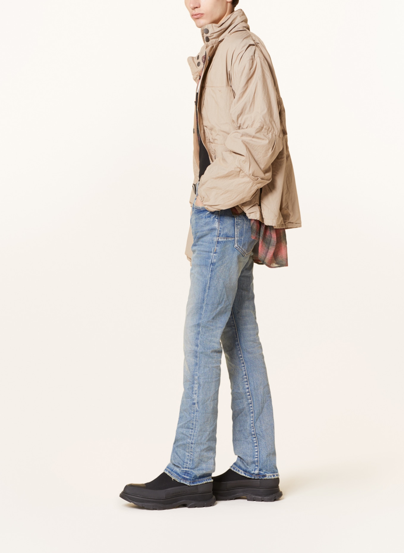 PURPLE BRAND Jeans Straight Fit, Farbe: TIWV VINTAGE FLARE (Bild 4)