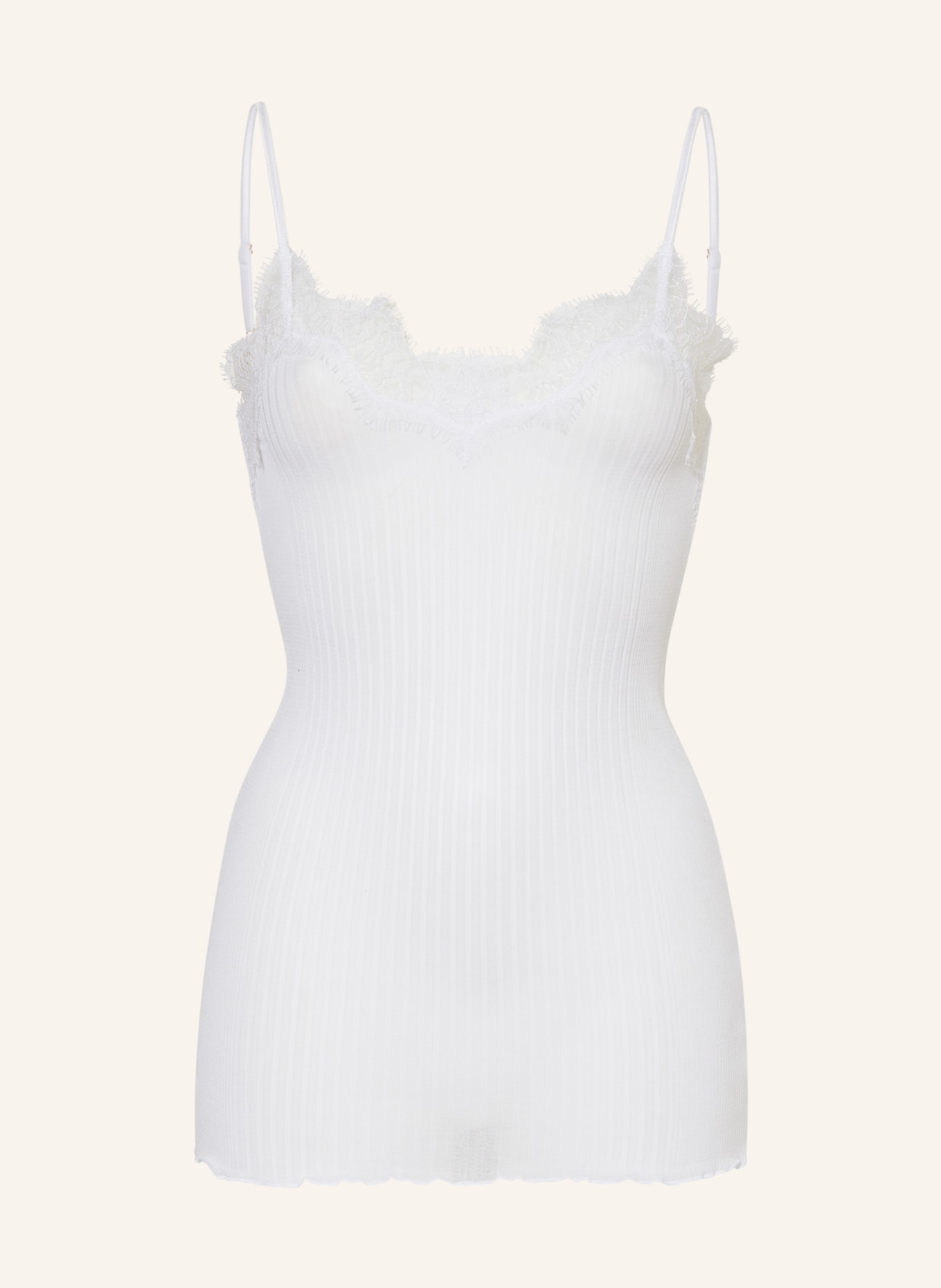 zimmerli Top RICHELIEU, Color: WHITE (Image 1)