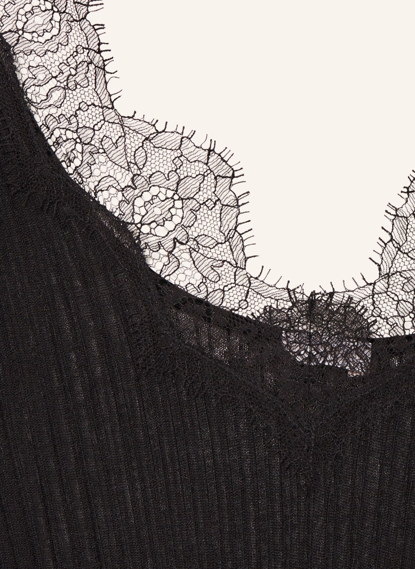 zimmerli Top RICHELIEU: SCHWARZ