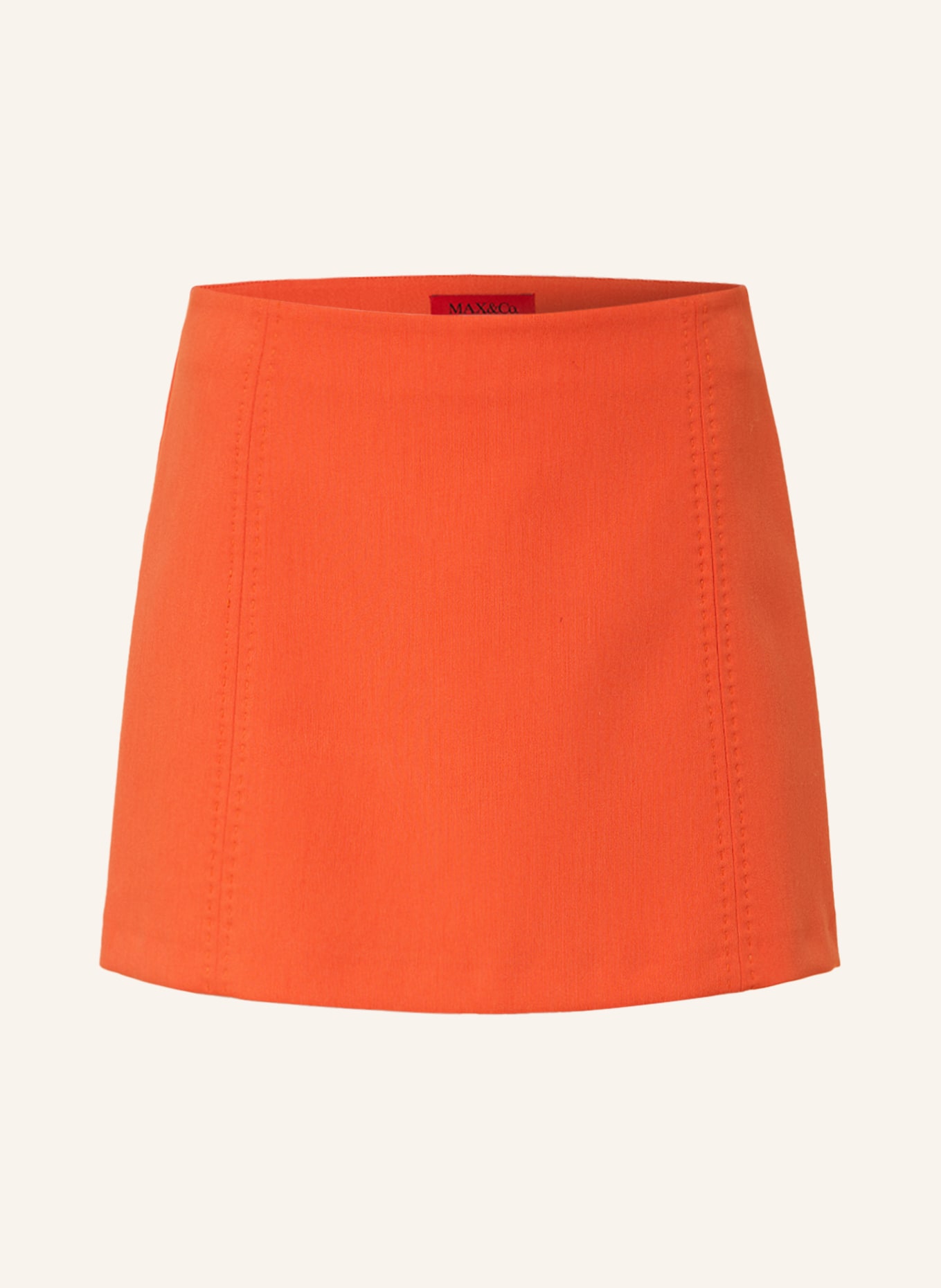 MAX & Co. Skirt DEFILARE, Color: ORANGE (Image 1)