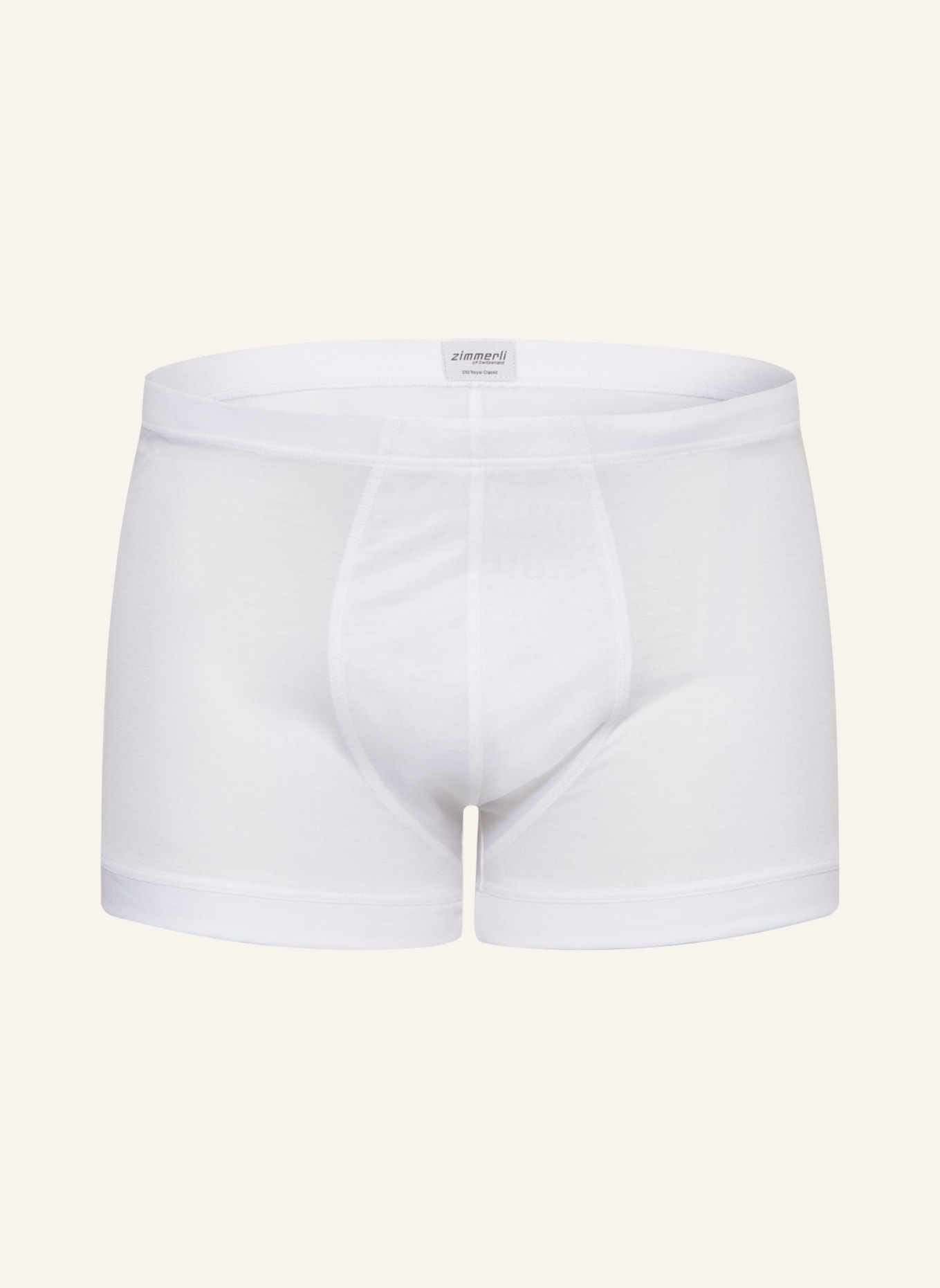 zimmerli Boxer shorts ROYAL CLASSIC, Color: WHITE (Image 1)
