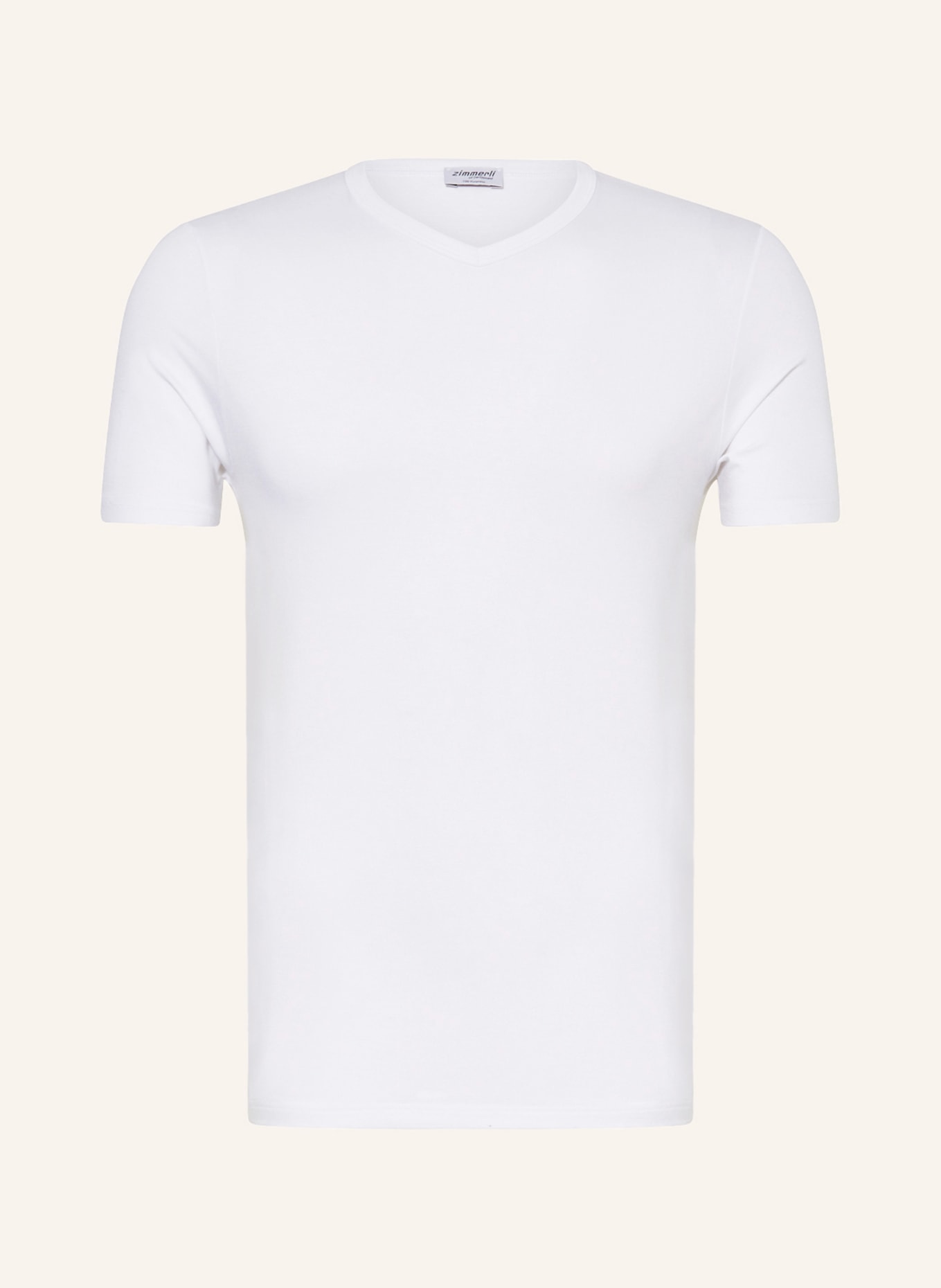 zimmerli T-shirt PURENESS, Color: WHITE (Image 1)